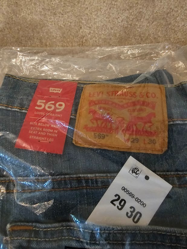 Levi’s 569 Loose Straight Jeans 29×30