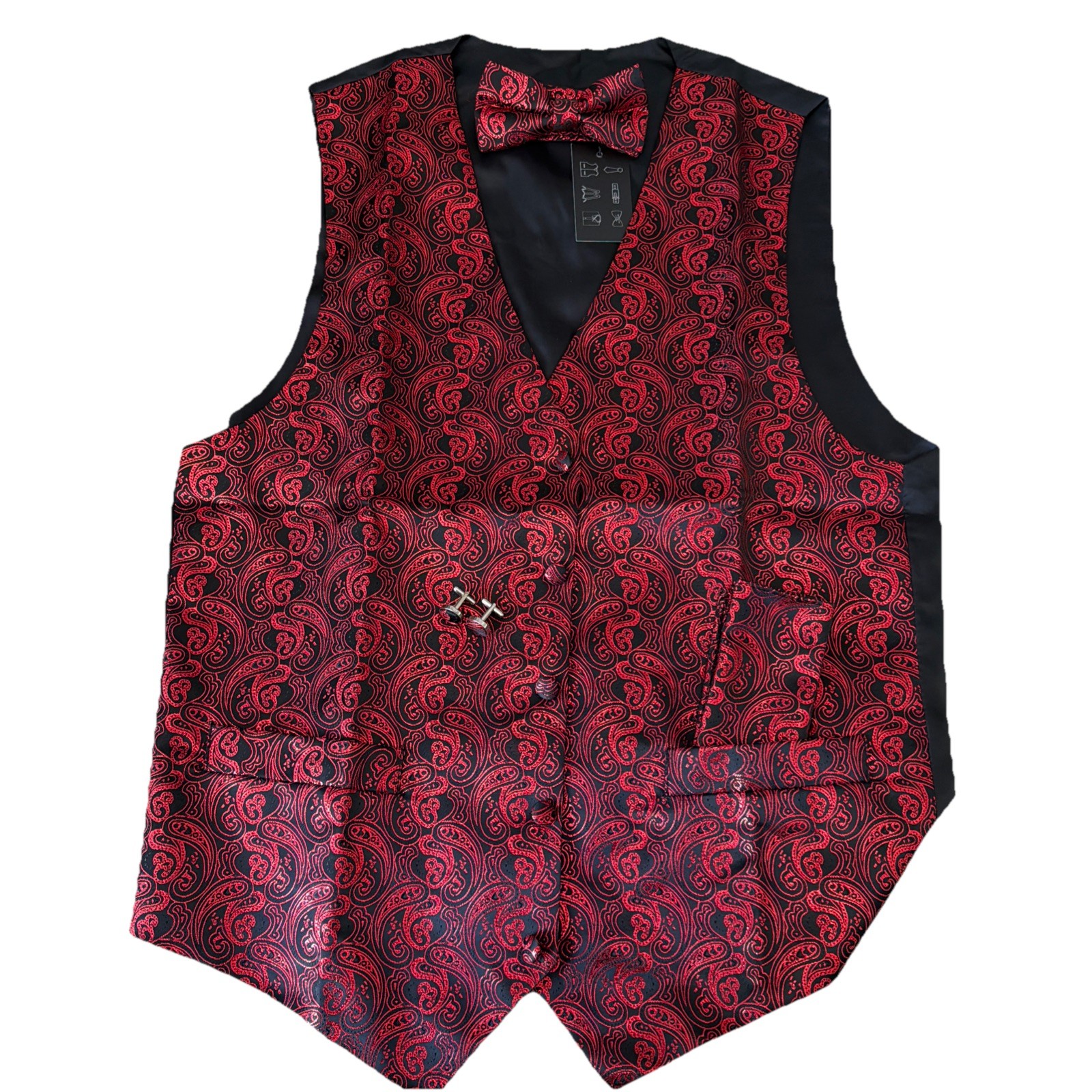 Barry Wang Men’s M Waistcoat Vest New