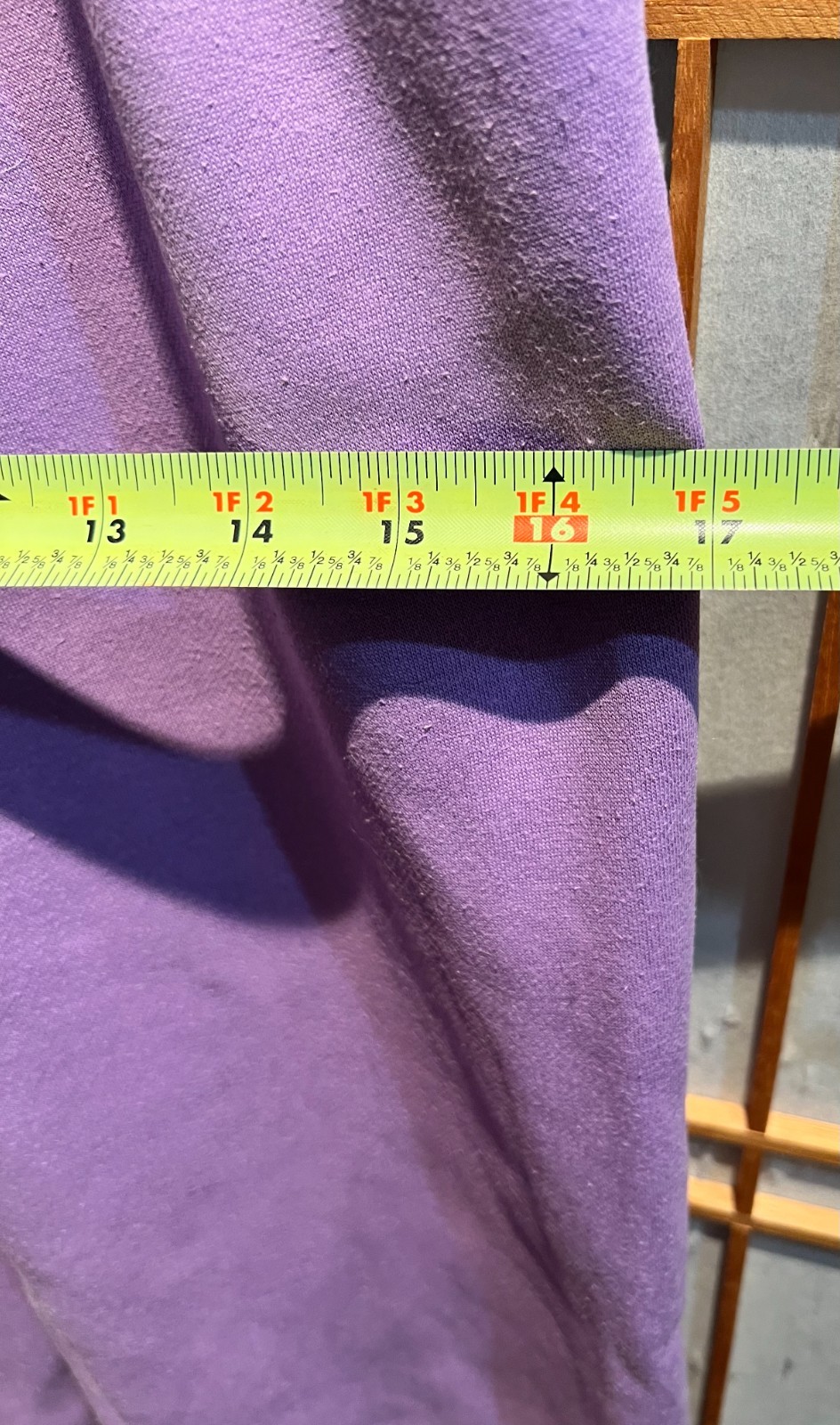 women’s sweatpants medium, lavendar. 47% cotton, 53% polyester