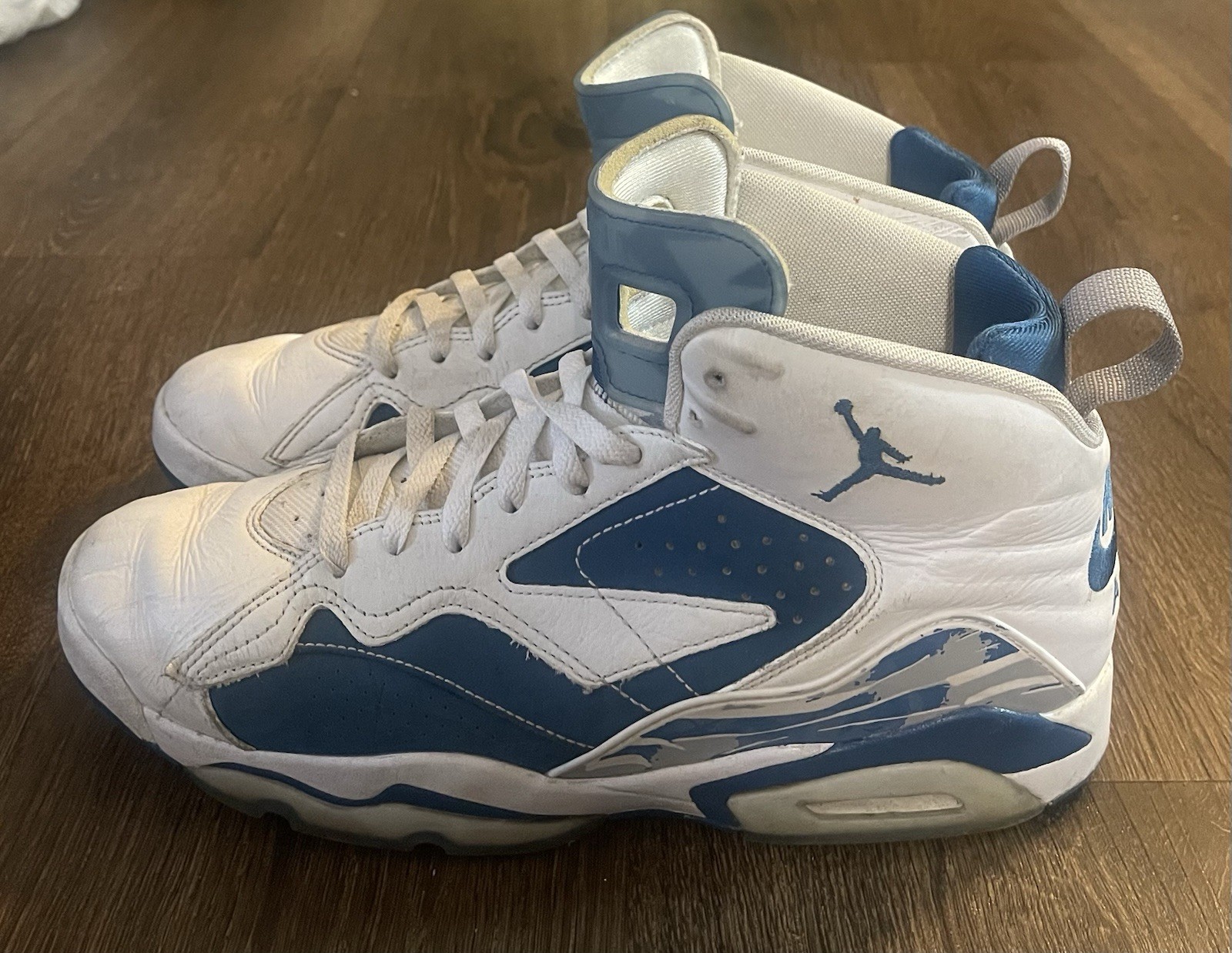 Nike Air Jordan MVP 678 White Industrial Blue French