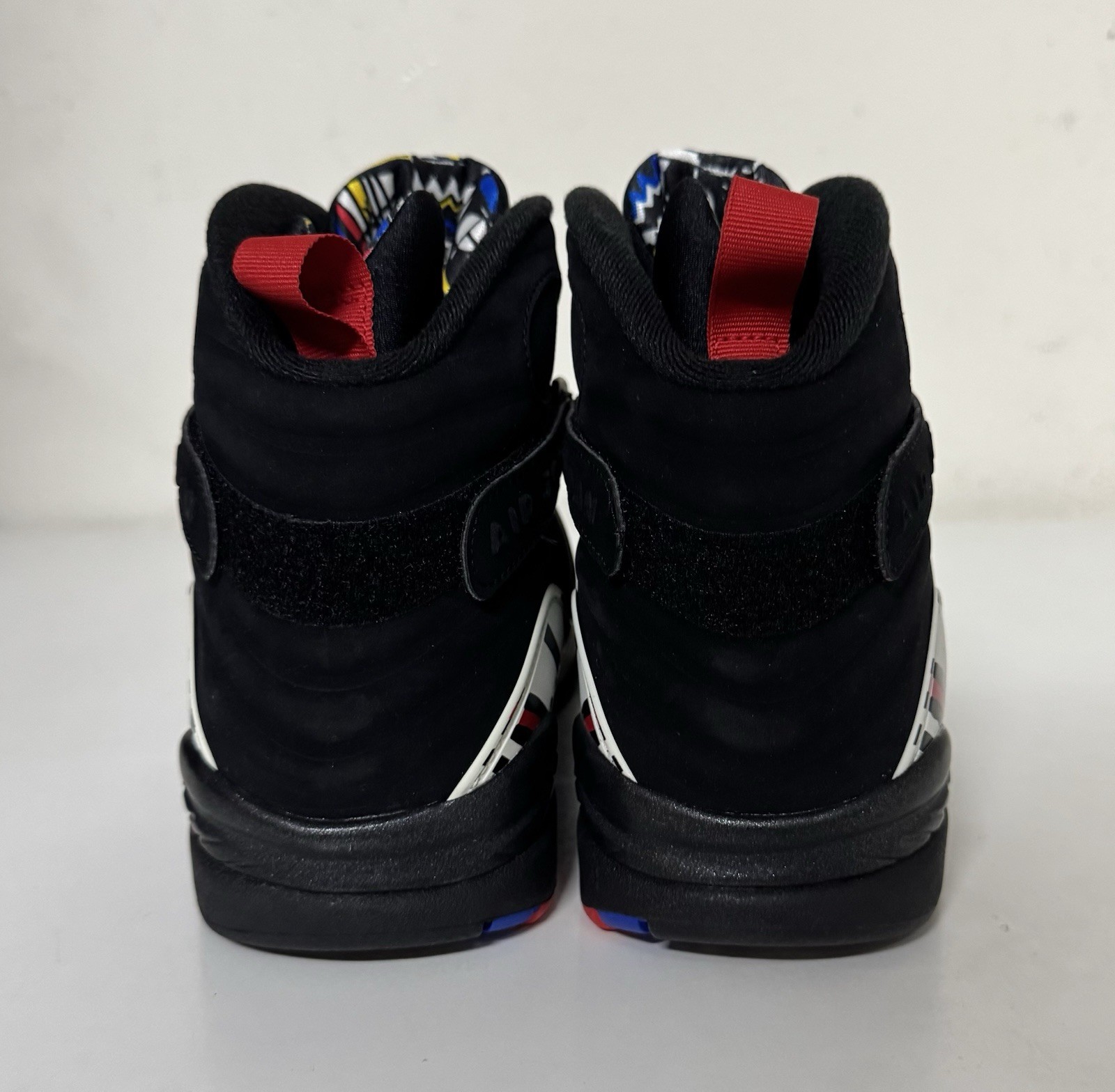 Nike Air Jordan 8 Retro Playoffs 2023 Mens Sz 12 Black True Red White 305381-062