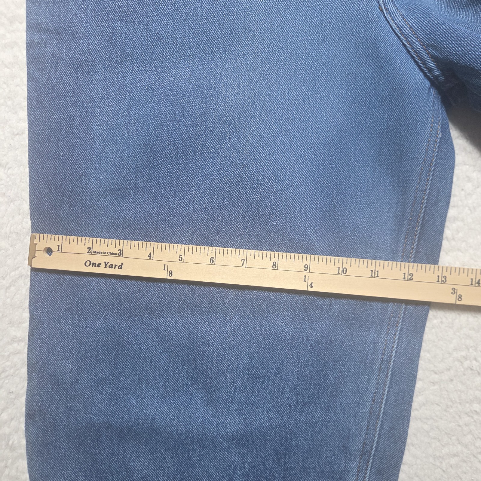 Vintage World Industries Baggy Wide Leg Skater Jeans Mens 36×26 Embro