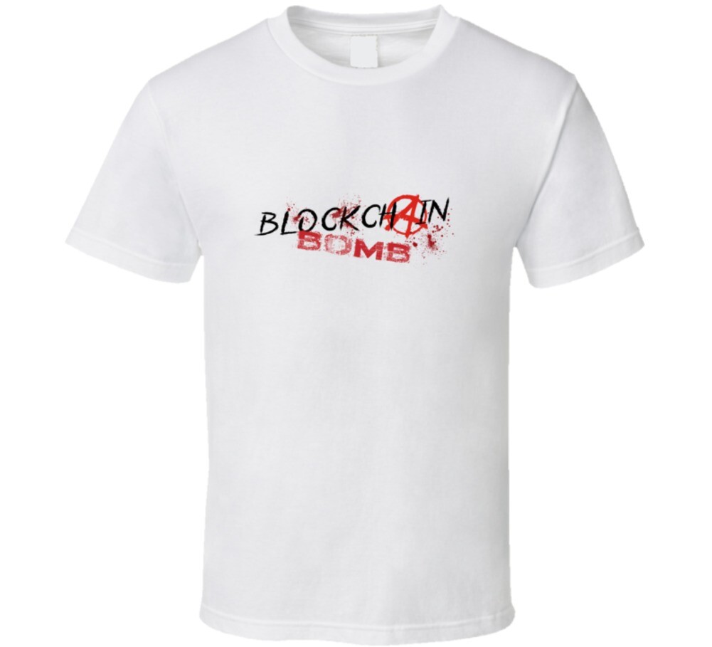 Blockchain Anarchy Bomb Crypto Shirts T Shirt