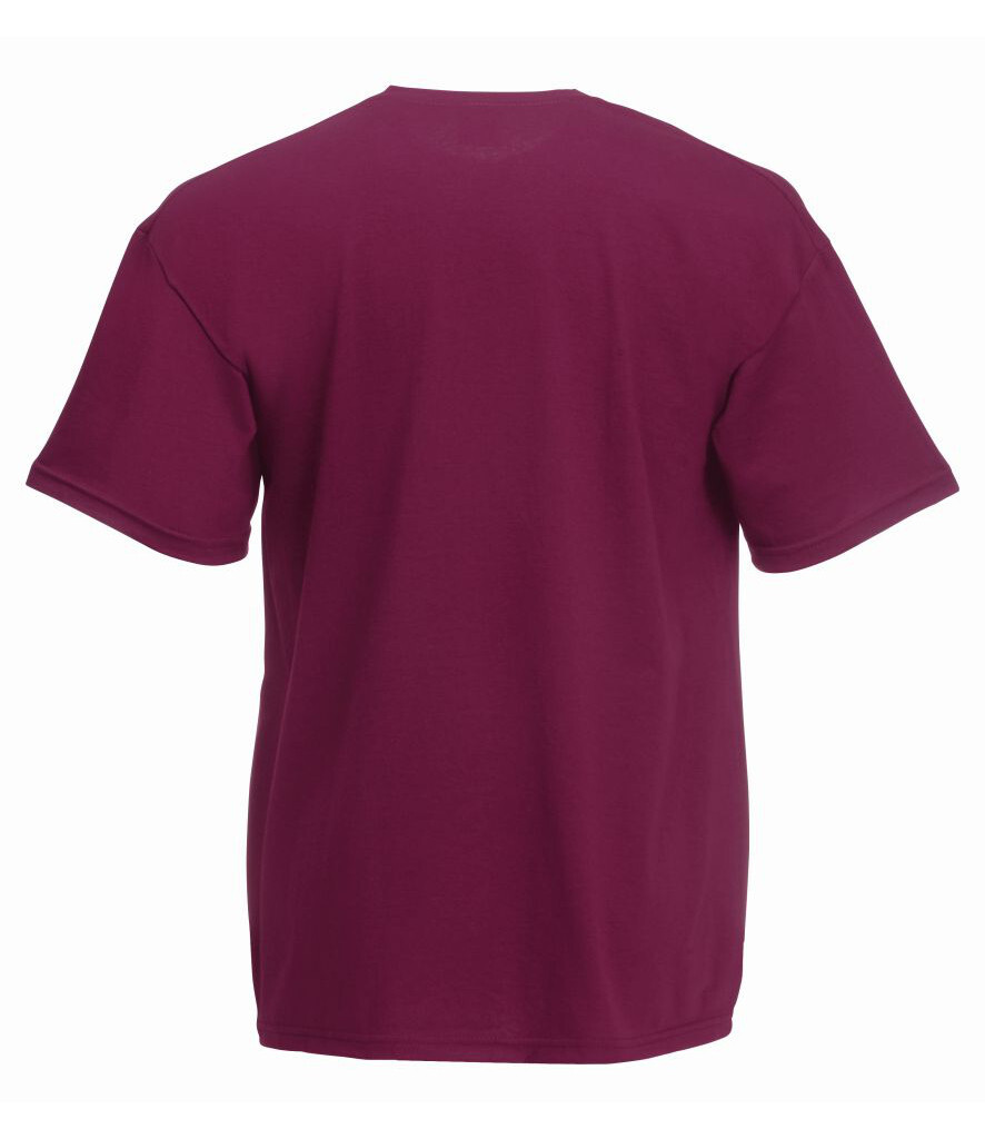 Fruit of the Loom Plain Blank Mens Mans Cotton Tee Shirt Tshirt Value T-Shirt