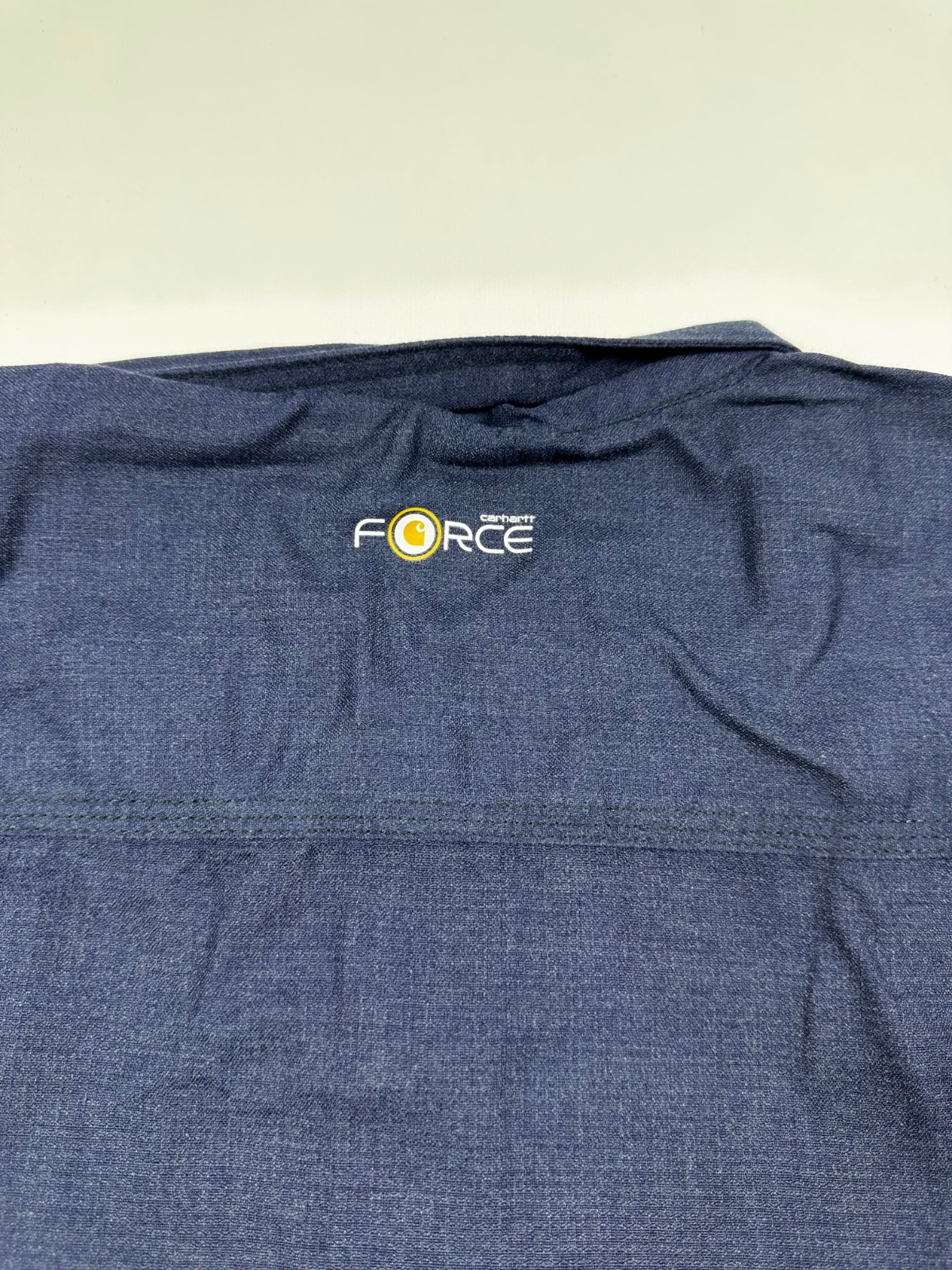 NWT Carhartt FR Force Flame Resistant Work Shirt XL Tall CAT 2 NFPA 2112 Navy