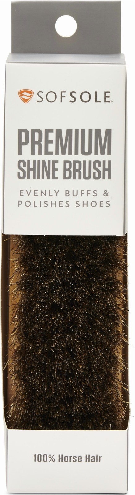 Professional Grade Shine Brush for Premium Leather Shoes Care and Polishing