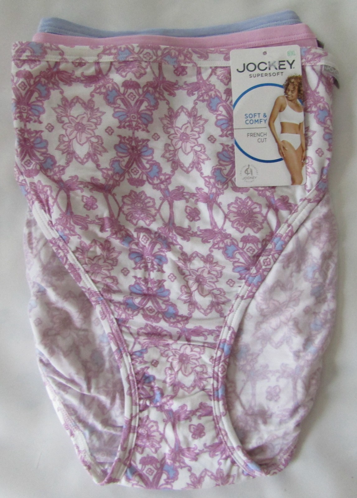 Jockey Supersoft Soft & Comfy Stretch French Cut Underwear – Women’s Size 8 New