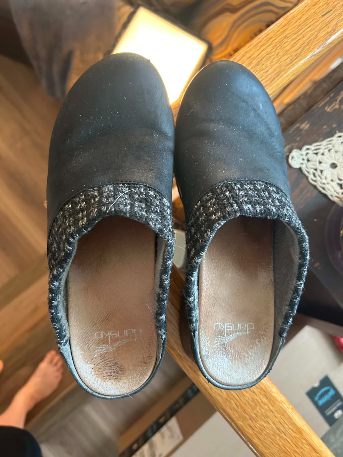 Dansko clogs, black