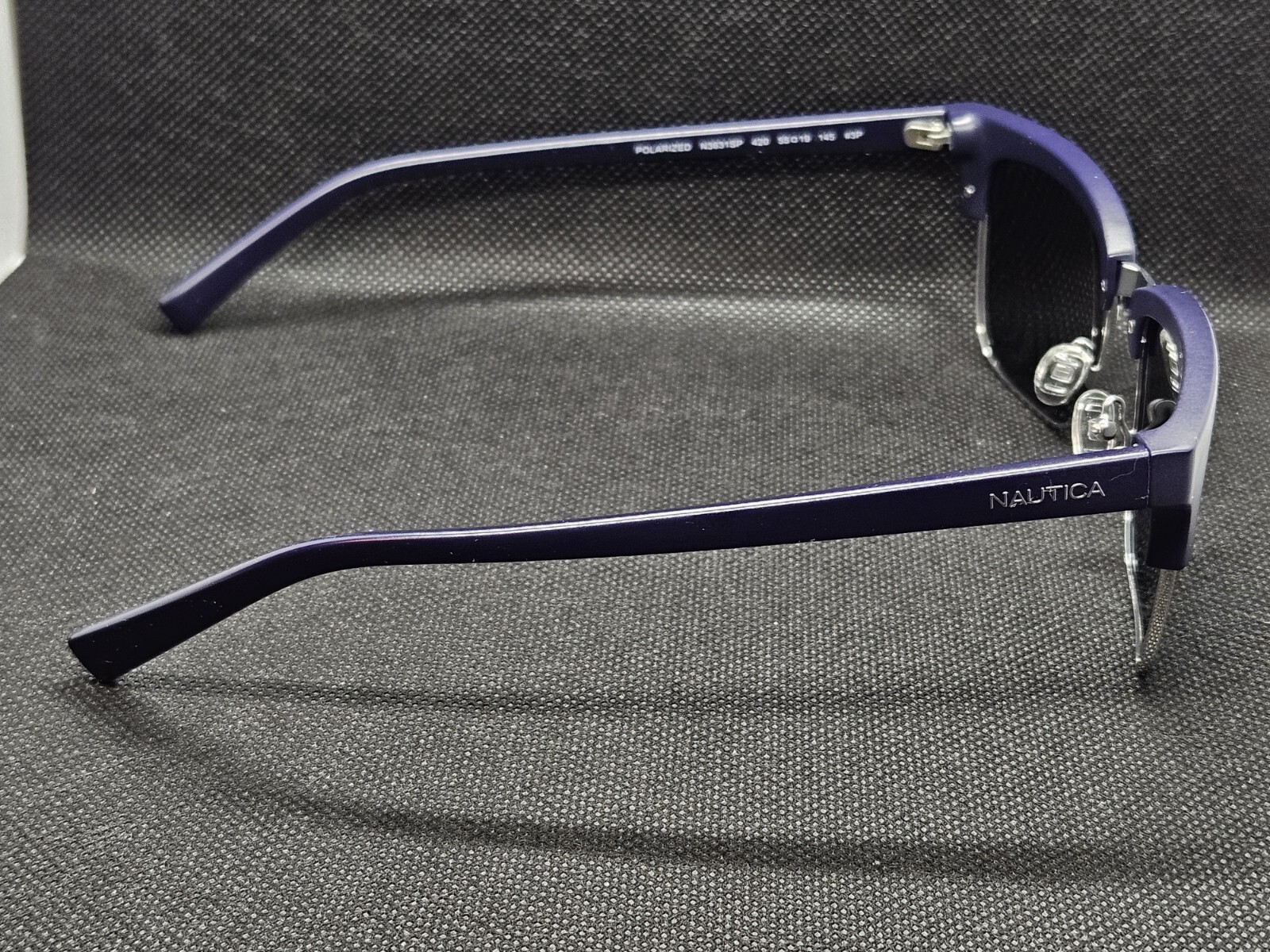 NAUTICA N3631SP 3631 420 Blue Silver 55-19-145 Sunglasses