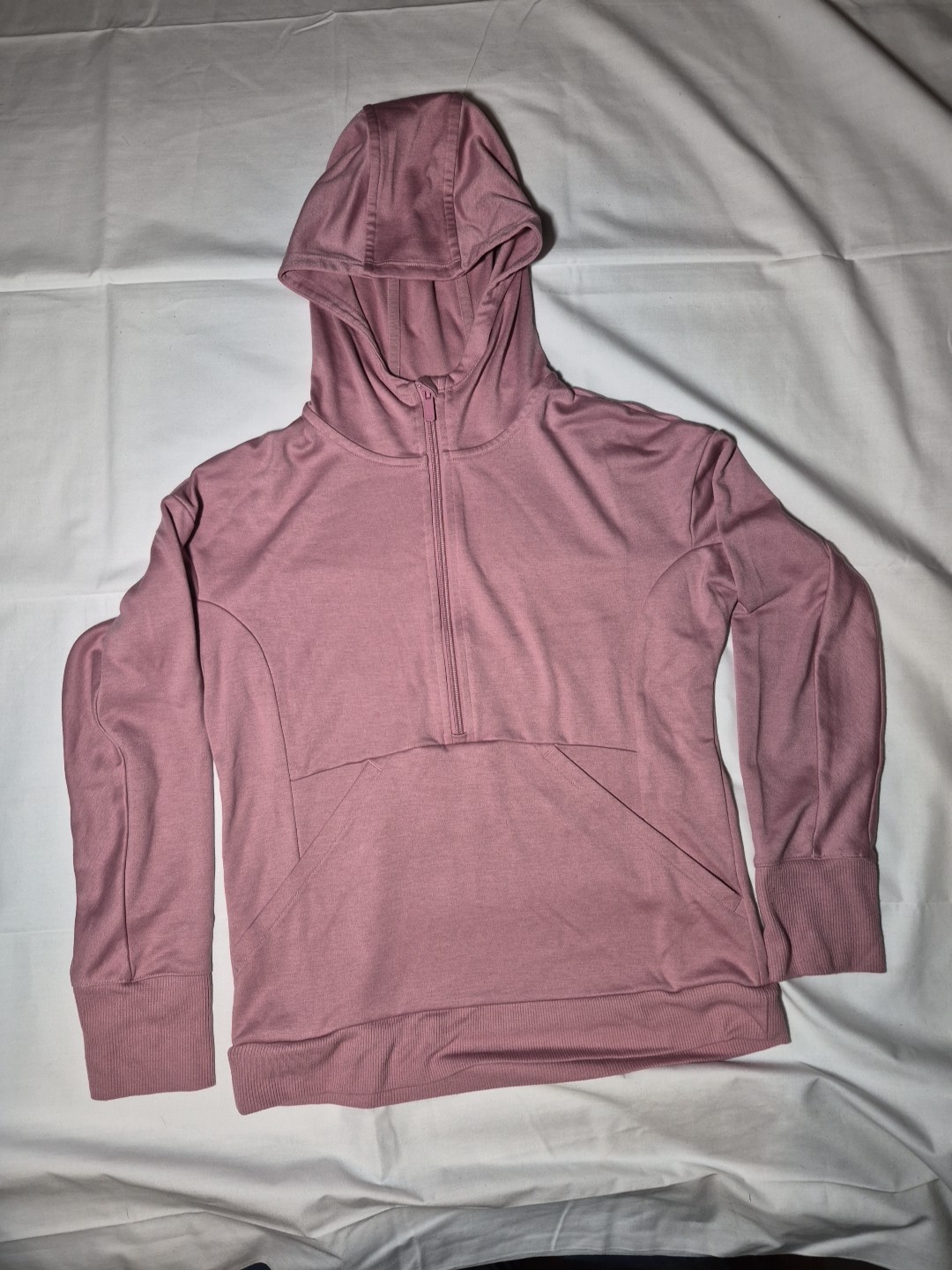 Girls’ Fleece 1/4 Zip Sweatshirt – All in Motion™ Nwt. Size 10/12 A878