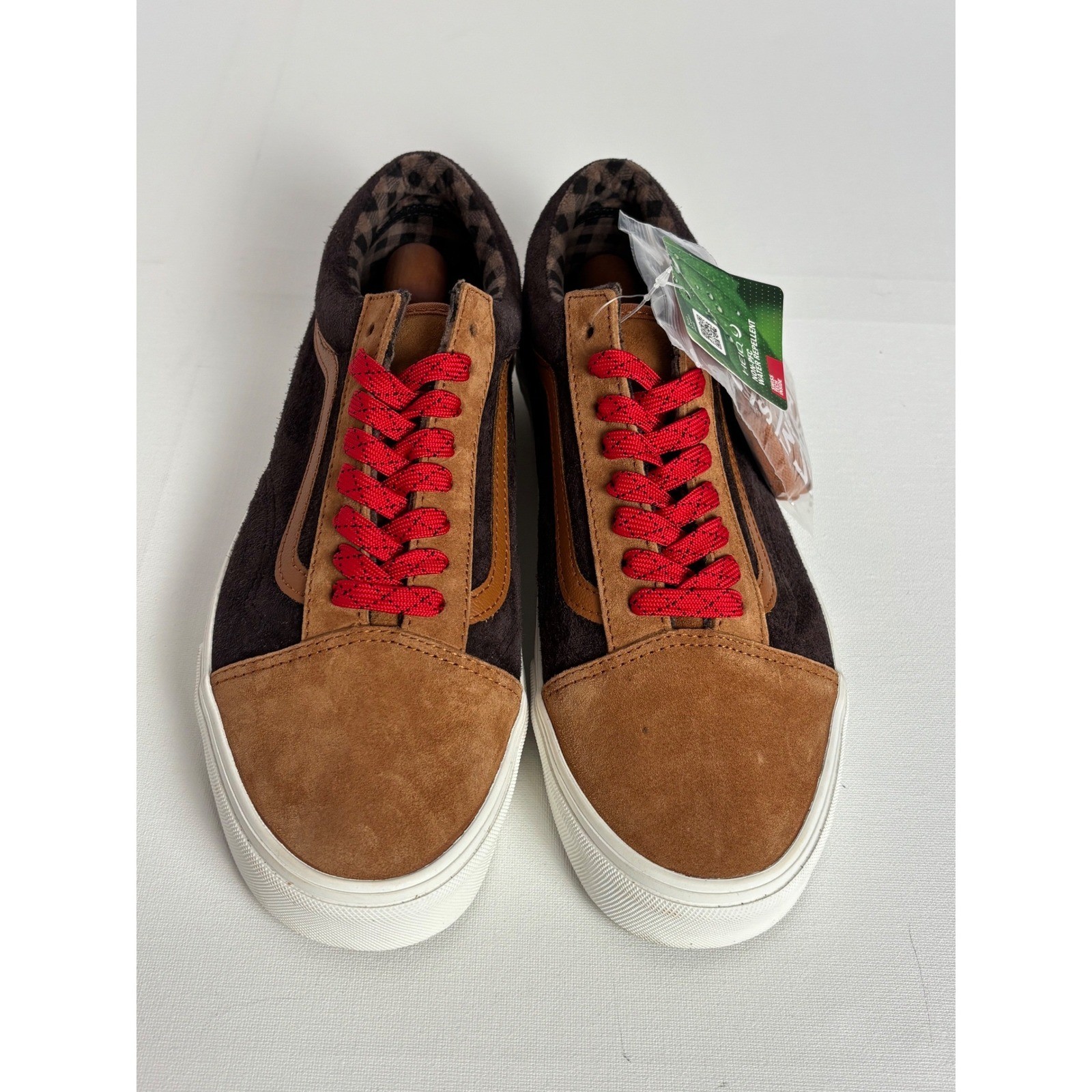 NEW Vans Old Skool Brown Suede Water Repellent Sneakers Mens 10 Gorpcore