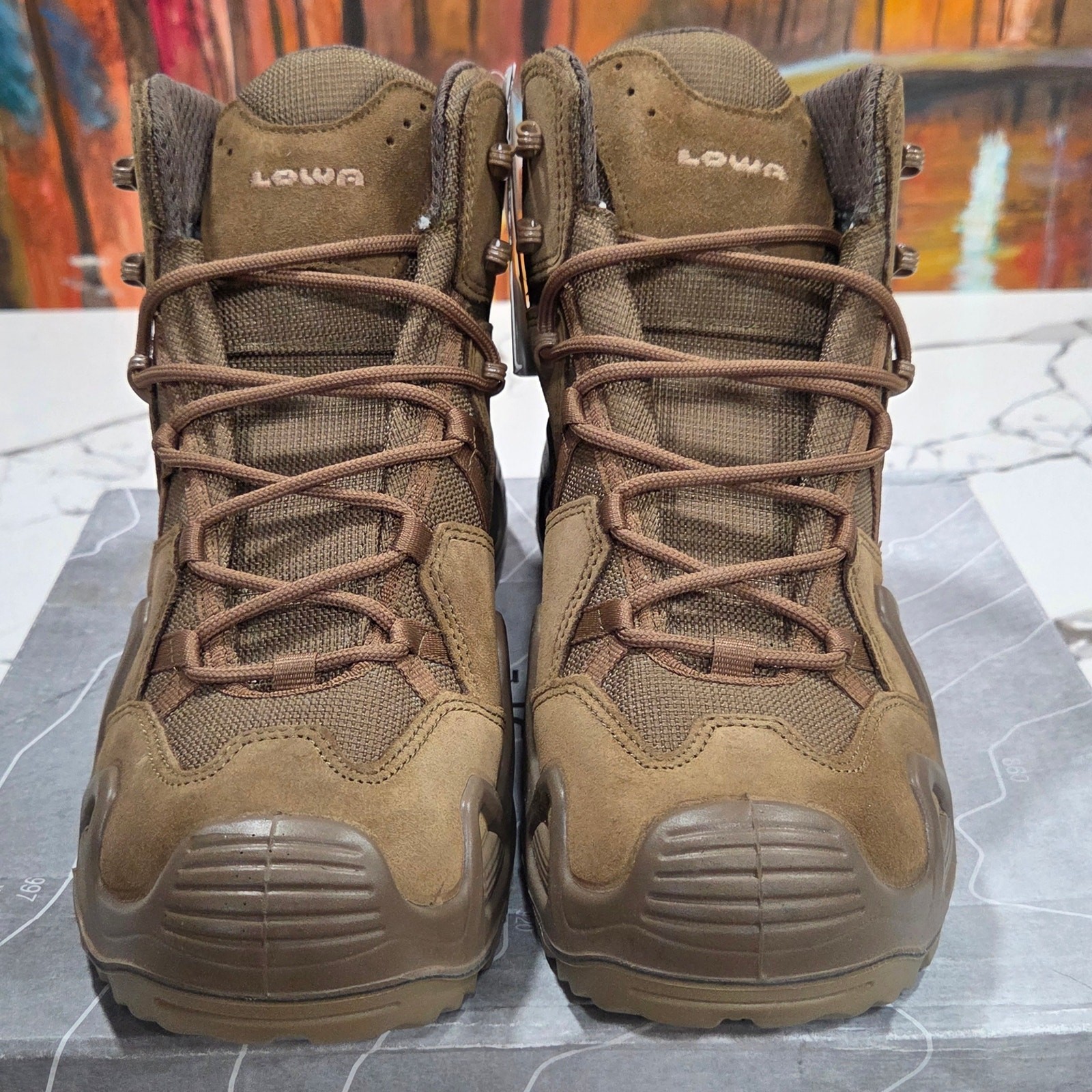 Lowa Zephyr GTX Mid TF Coyote Size 8.5 Men’s Trail Hiking Shoes