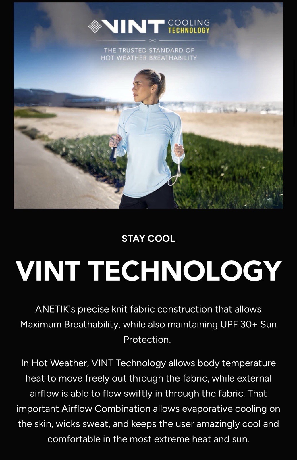 BNWT Anetik Flight Tech Hoody White Heathered XS UPF 30 $85 Sun Lightweight