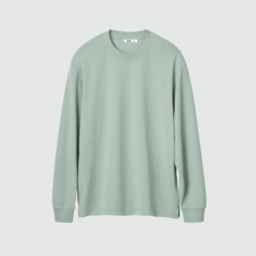 UNIQLO:U AIRism Cotton T-Shirt Long Sleeve 9 colors XS~4XL MEN Unisex Japan