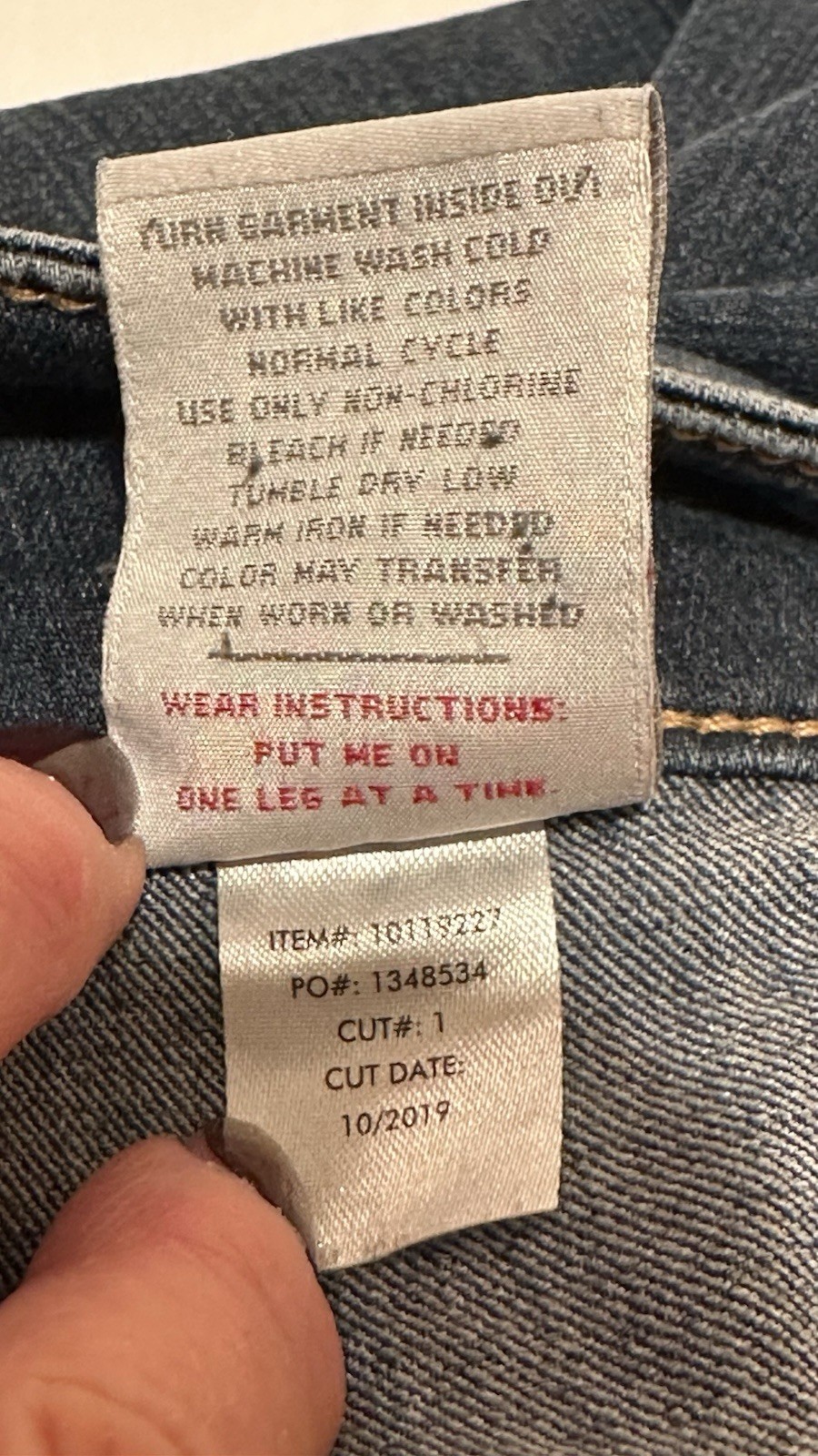 Torrid Jegging Distressed Jeans Womens Size 12S Blue 3-Button & Zipper Closure