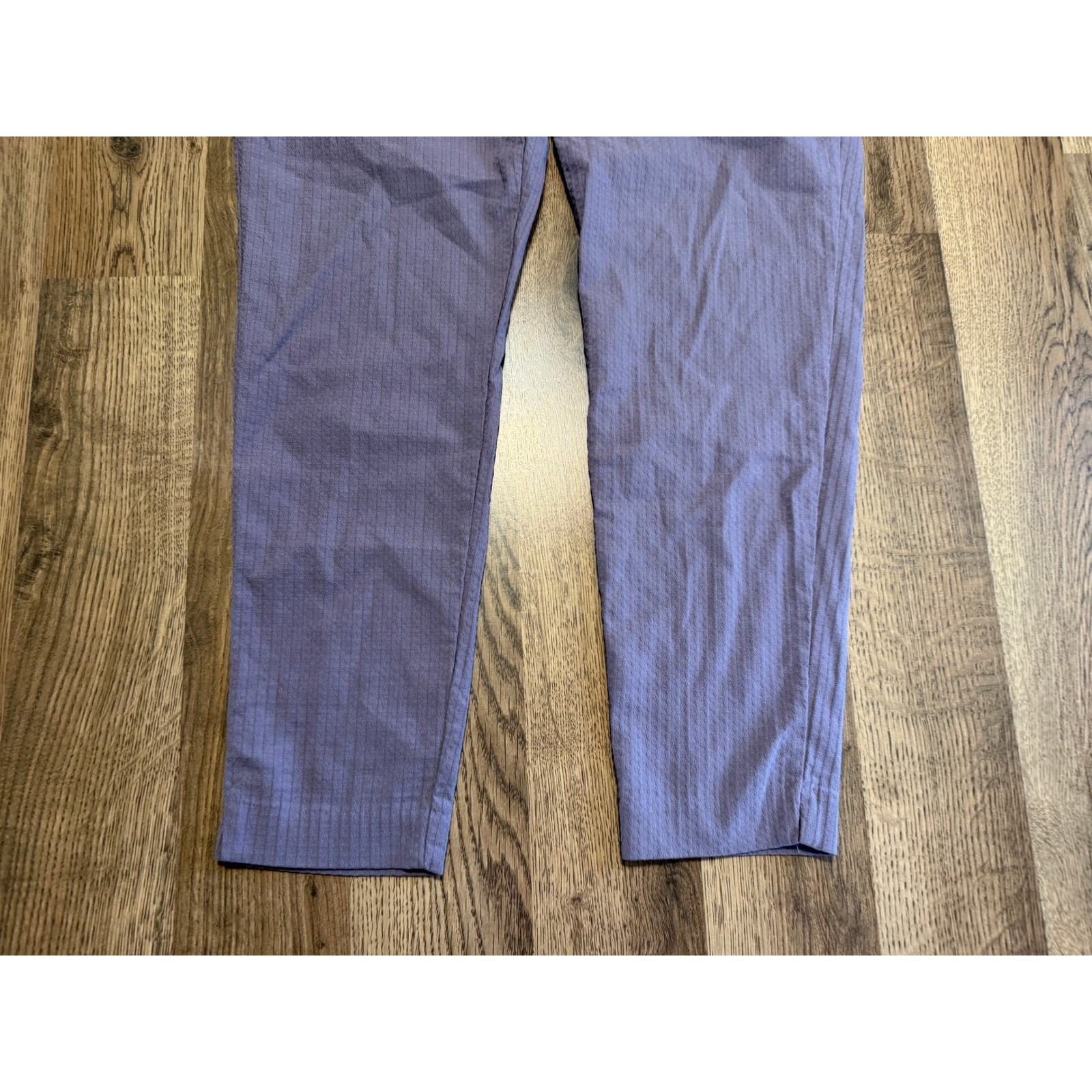 Maurices Trousers Womens Large Purple Adult Pull On Stretch Ankle Excellent