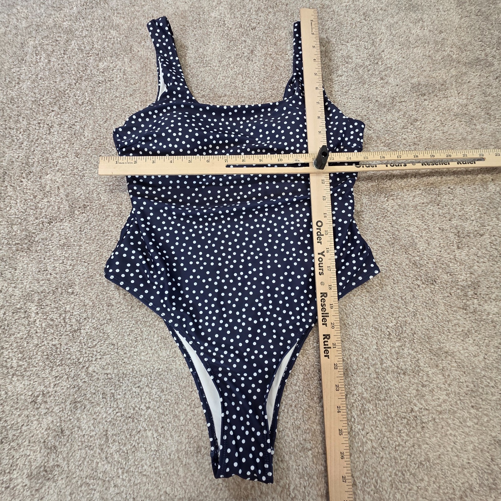 Prettygarden U Neck One Piece Swimsuit Medium NEW