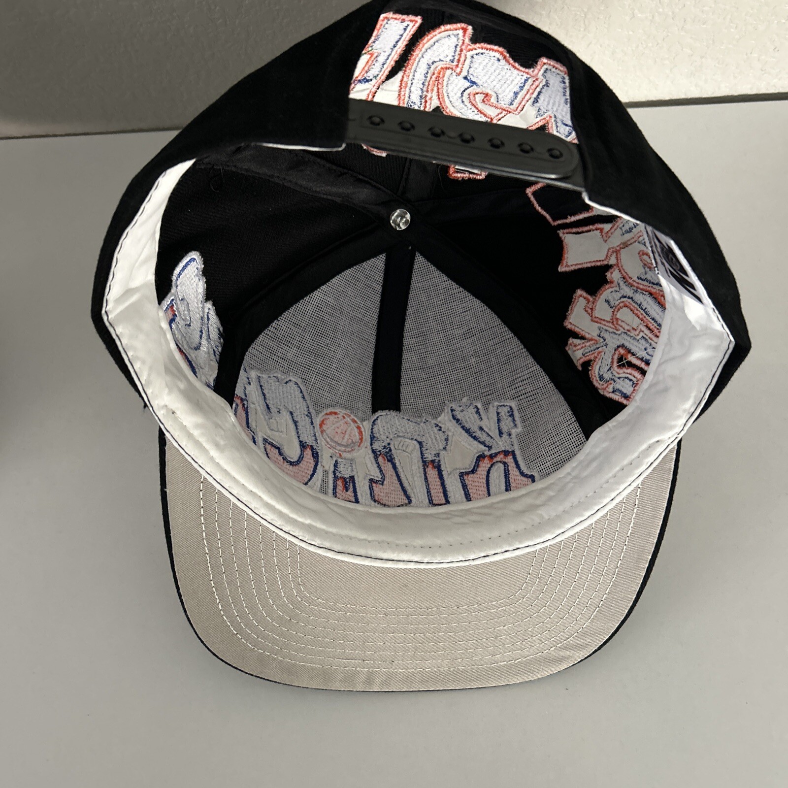 New York Knicks TOW Full Graffiti Custom Snapback Hat Cap All Black