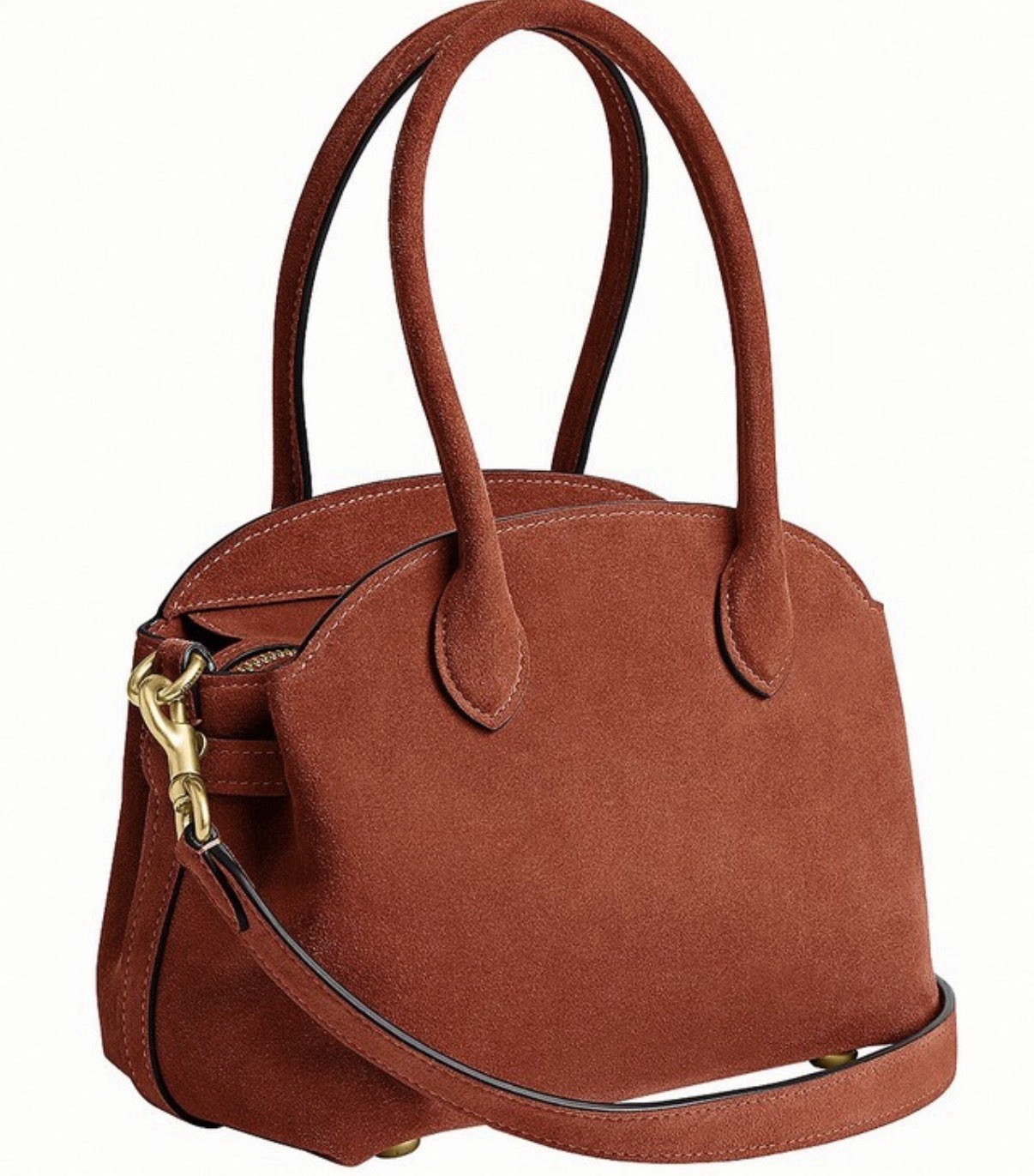 Coach Suede Empire 21 in NEW COLOR *Clay* FAST SHIP!