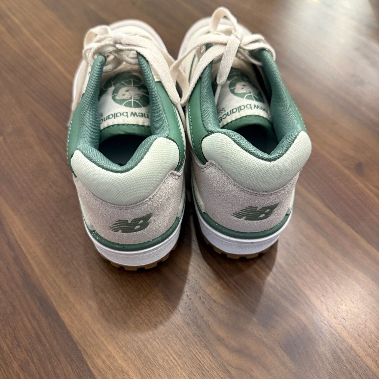 New Balance 550 BBW550HK Linen Natural Mint Sneakers Women’s 9.5 or Men’s 8