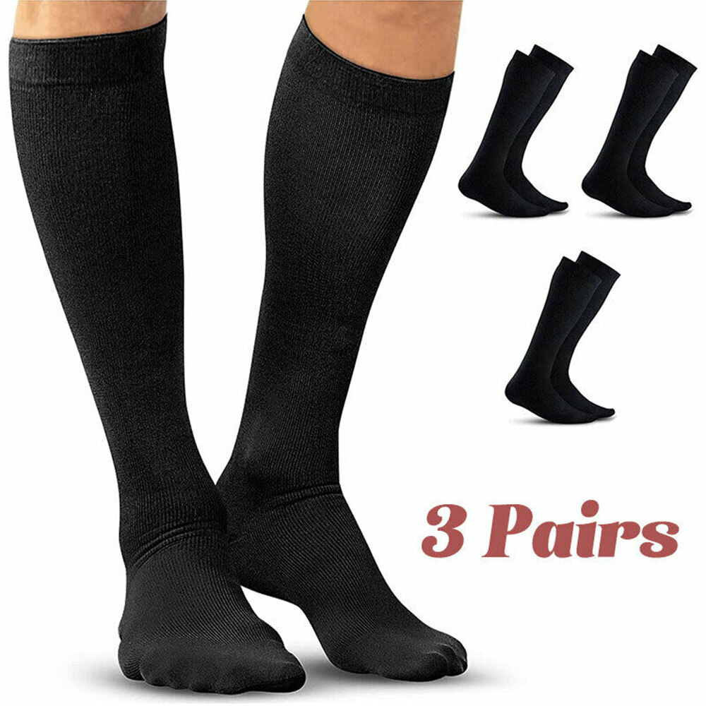 Mild Compression Socks for Women & Men 15-20 mmhg Graduated Pressure Stockings