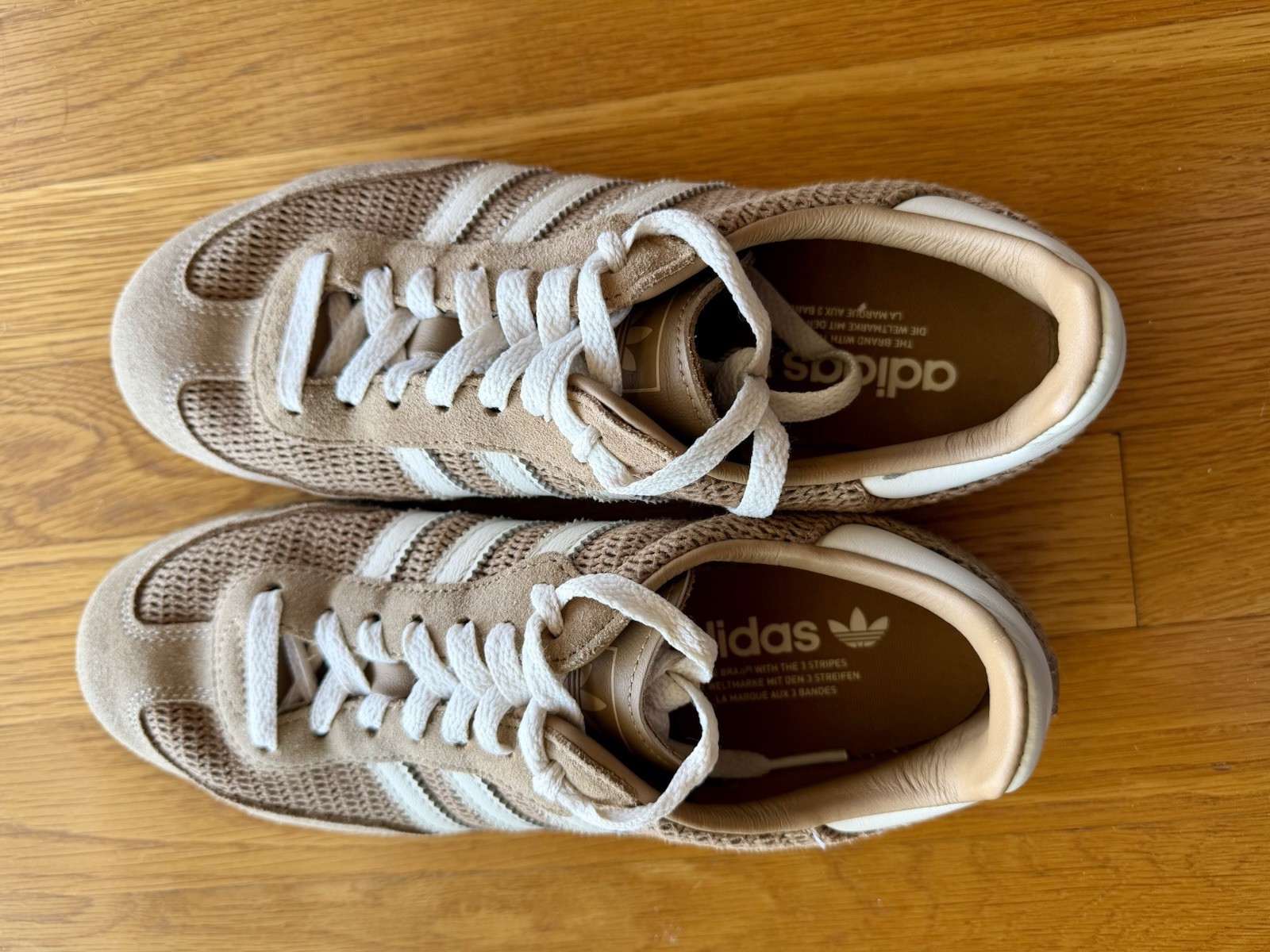 Adidas Samba OG Cardboard / Chalk White / Brown Desert M6.5 W7.5
