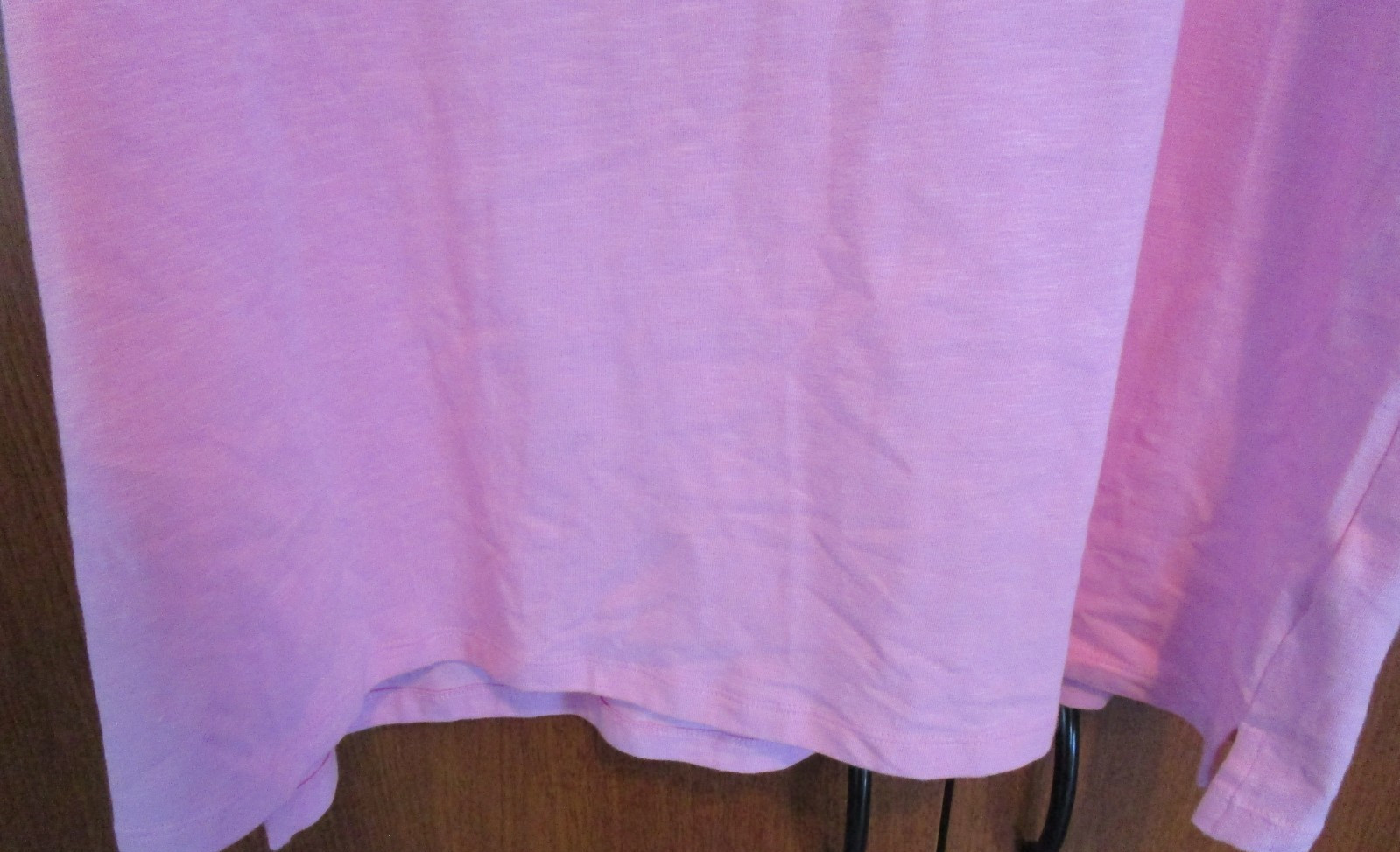 D&Co Pink Tank Top Essentials XL Cotton & Spandex Bust 47 Length 26.5 in