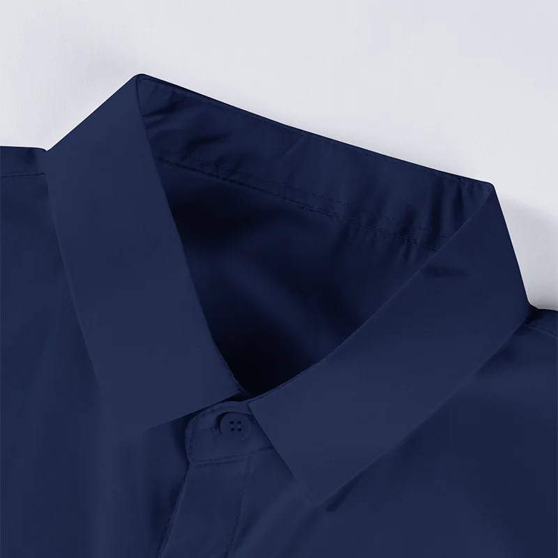Men Business Casual Short Sleeve Shirt Wrinkle Free Summer Comfort