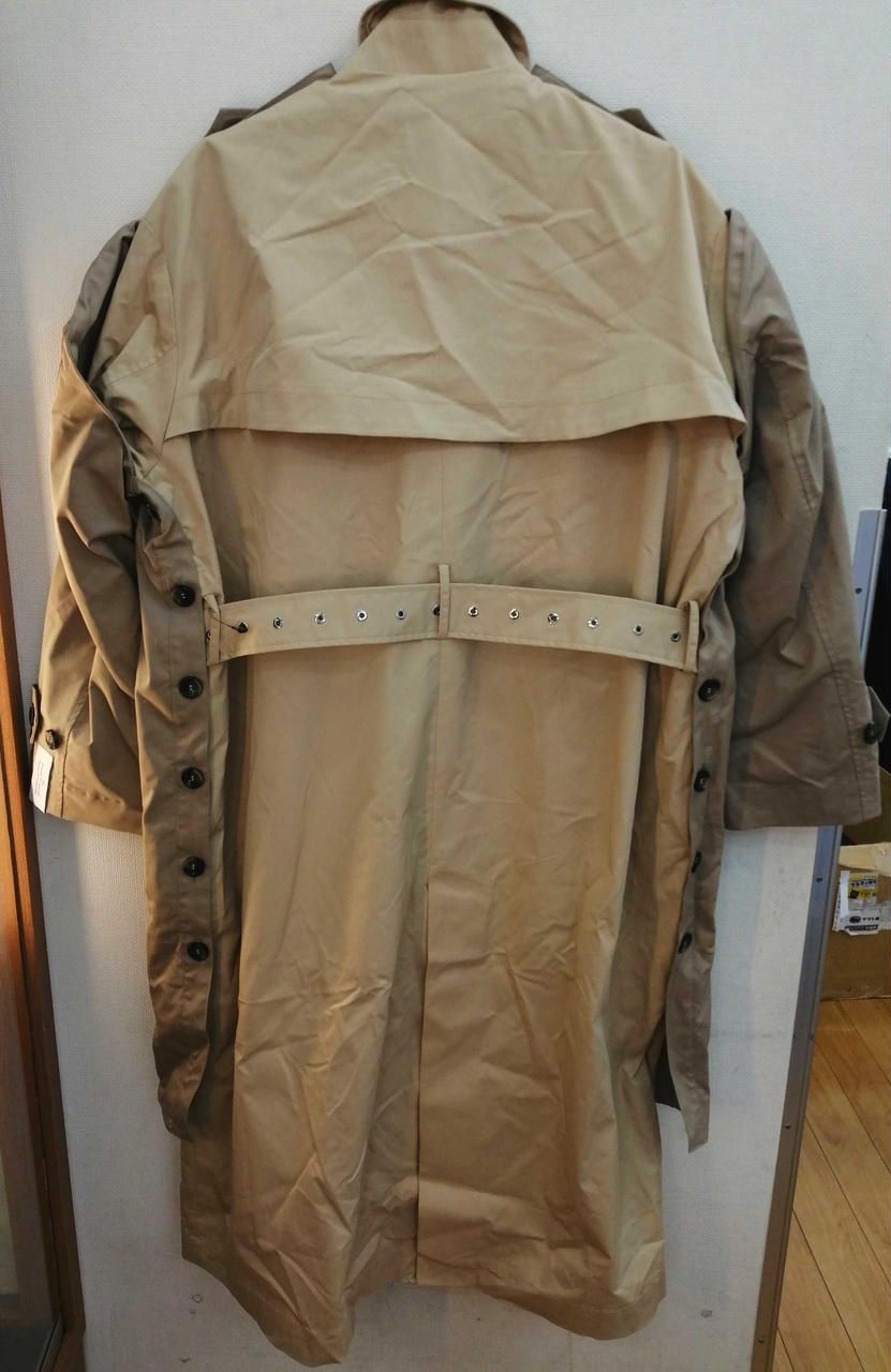H&m X Rockh Double Layered Coat BEG Used