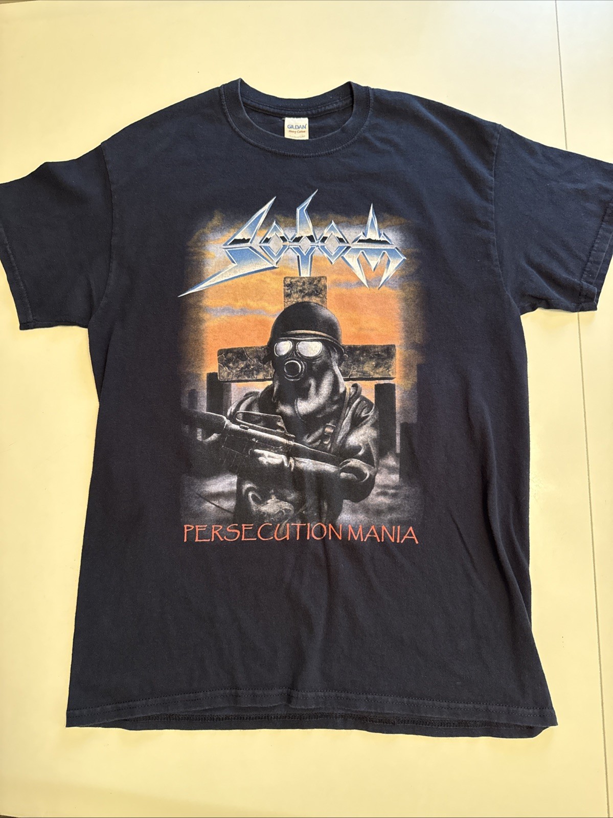 Official Vintage Sodom Persecution Mania M Medium Tee Shirt German Thrash