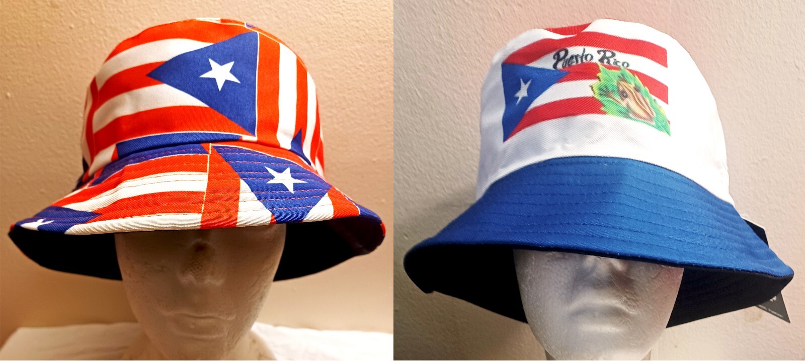 Flag Designed Unisex Bucket Hats – Various Countries + Accessories