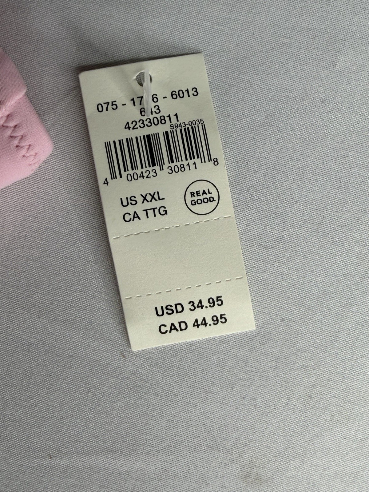 Aerie Real Good High Waisted Bikini Bottoms XXL Pink Crossover Full Coverage NWT