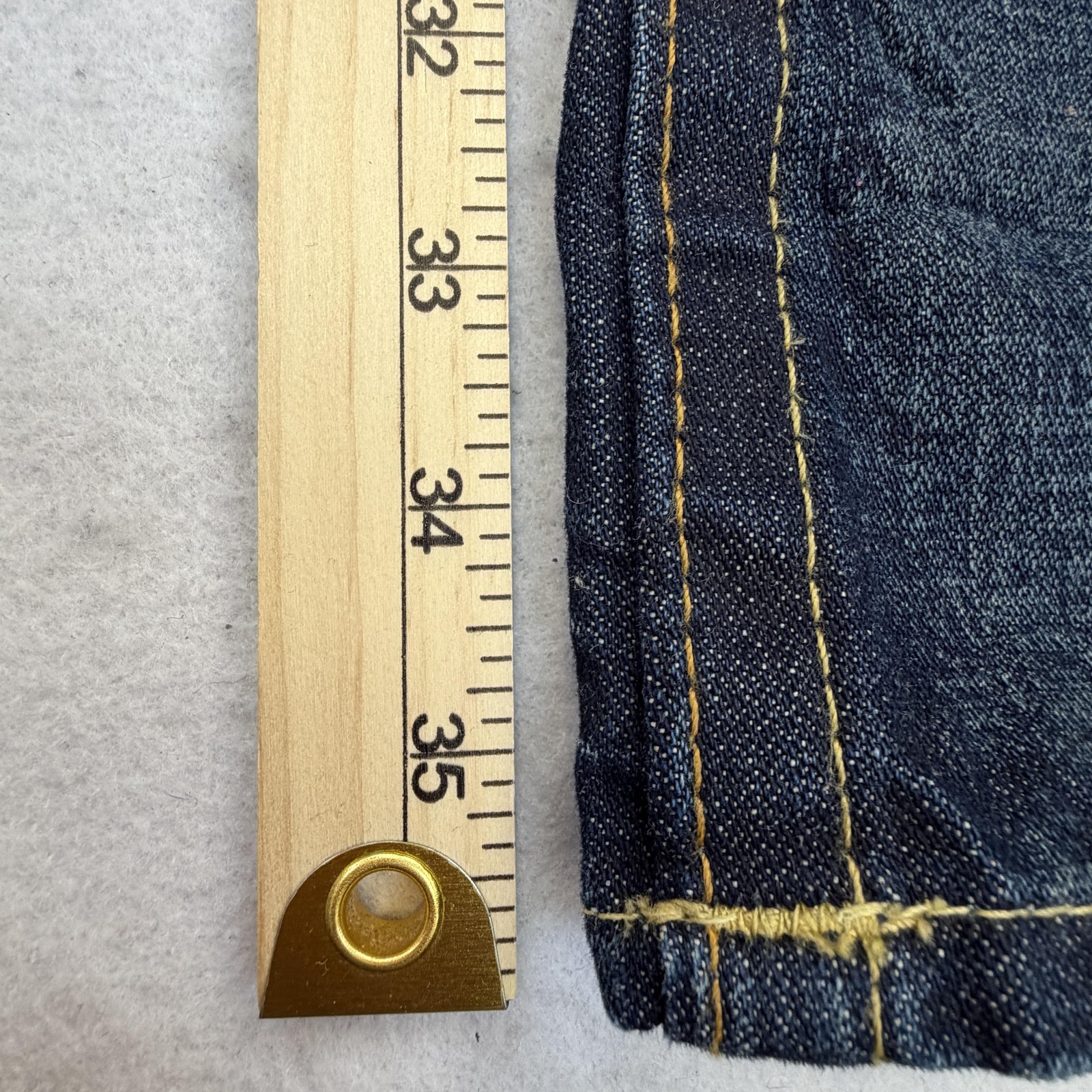 True Religion First Edition Johnny Dark Star Jeans 30×34 Straight Made USA
