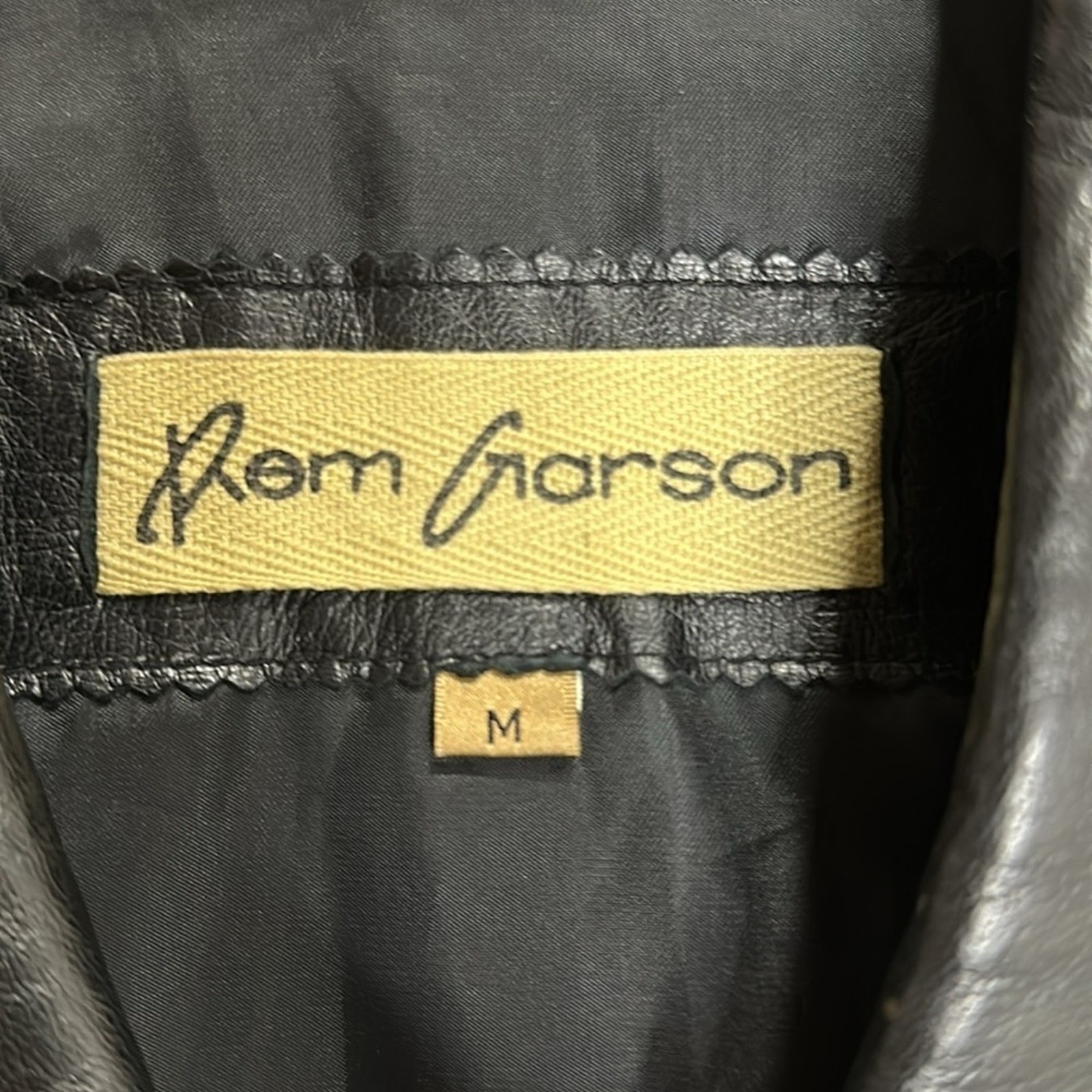 REM GARSON Ladies’ Vintage Leather Jacket, Size M, EUC