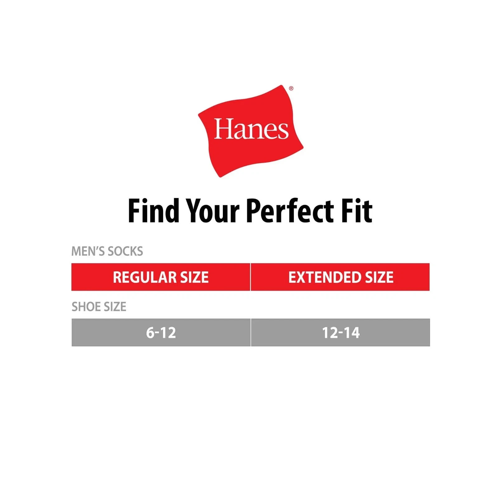 Hanes Men’S Double Tough Durability Over-The-Calf Tube Socks, 12-Pack