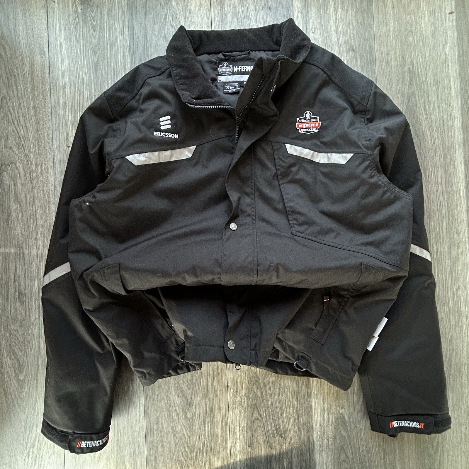 Ergodyne N-Ferno Jacket Adult Extra Large 6466 Winter Work Coat 500D Nylon Shell