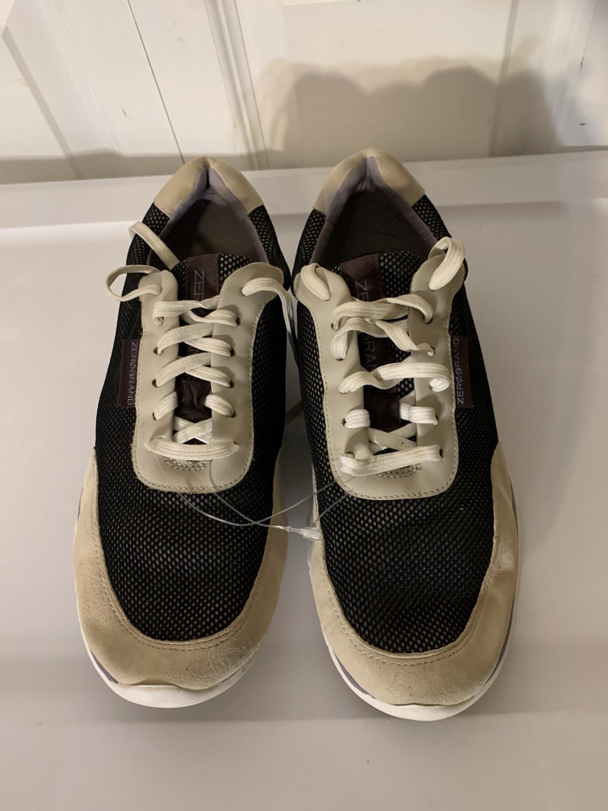 COLE HAAN ZEROGRAND.OS LEATHER MESH LUXURY SNEAKER SHOES SLIP ON WOMEN 9B