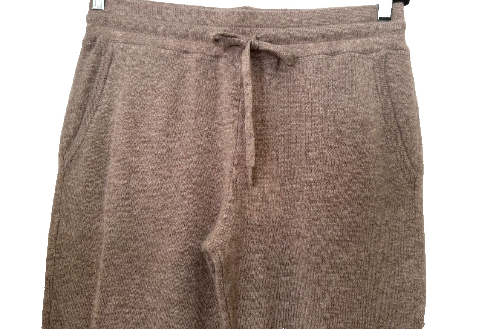 NWT Van Winkle & Co Cuffed Jogger Rosewood 100% Cashmere Pockets Lounge Pants S