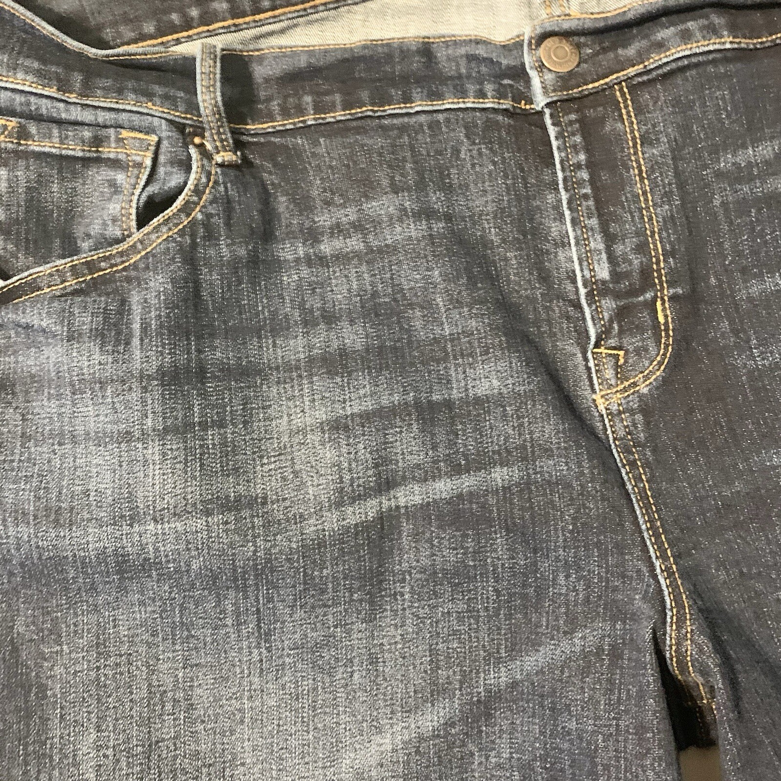 Old Navy Jeans 18 Reg (38×30) Blue Richmond Curvy Profile Mid Rise Stretch Comfy