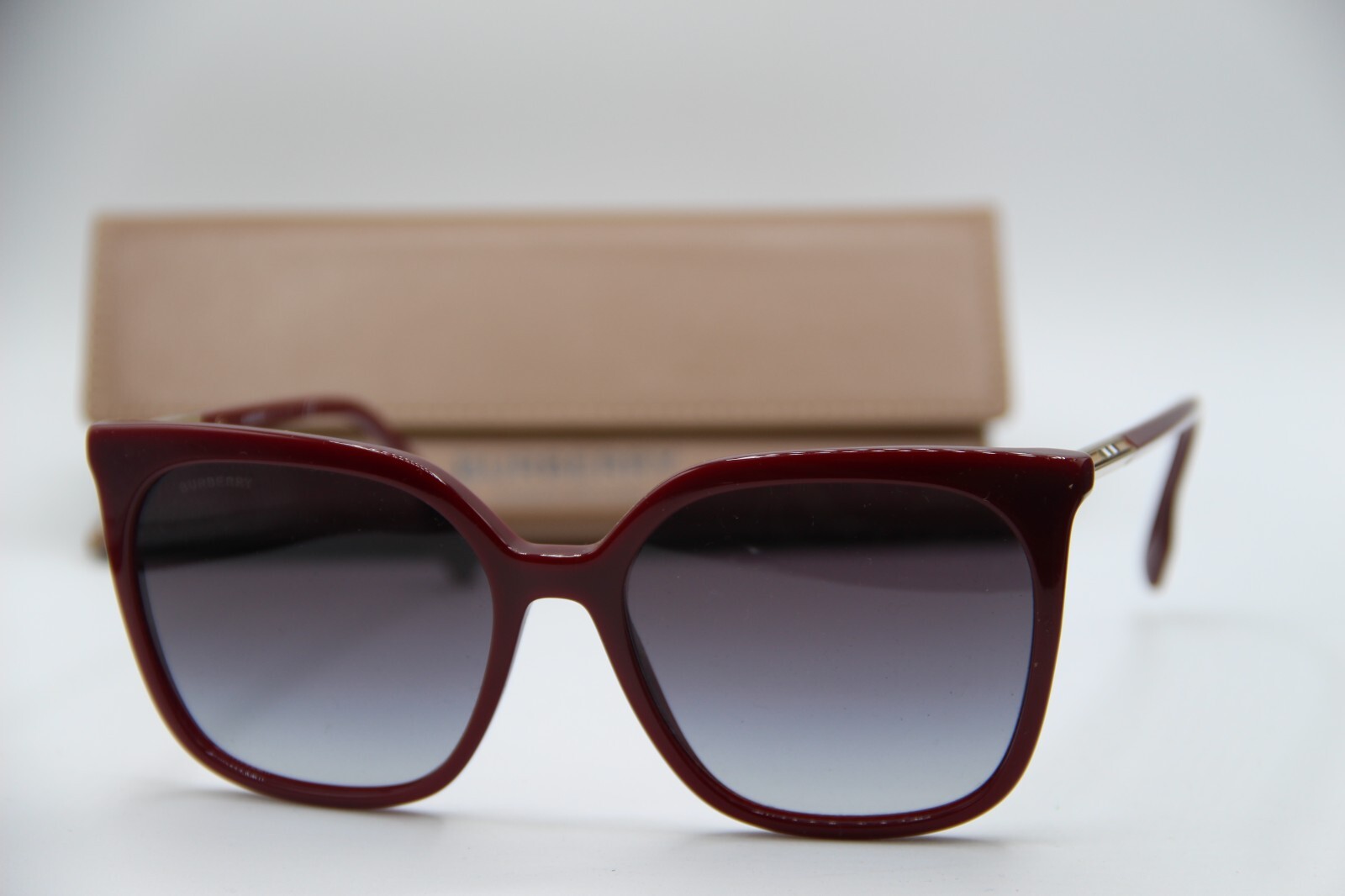 NEW BURBERRY B 4347 3403/8G VIOLET GRADIENT AUTHENTIC FRAMES SUNGLASSES 56-17