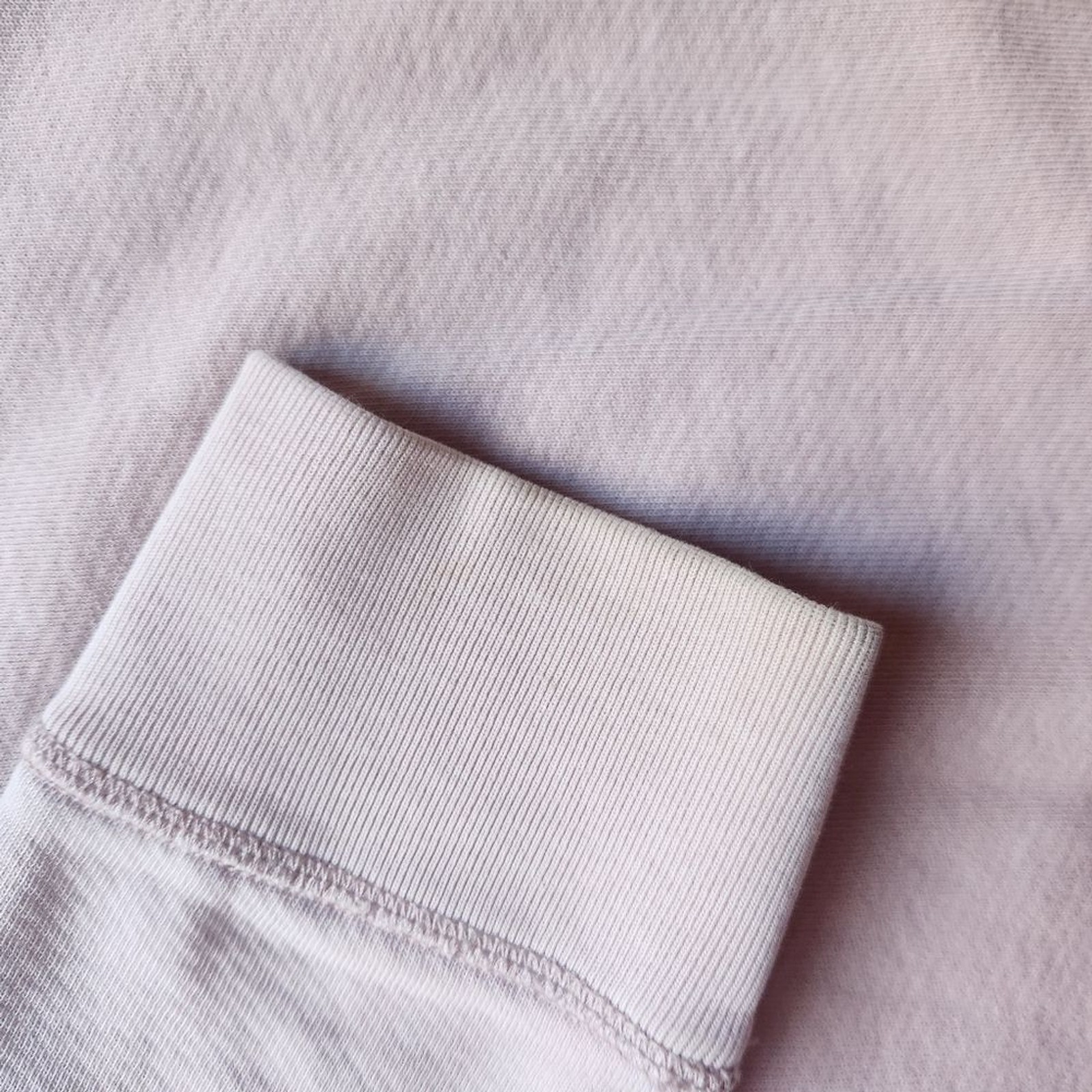 Madewell crewneck pullover sweatshirt XL light pink cozy warm fall basic