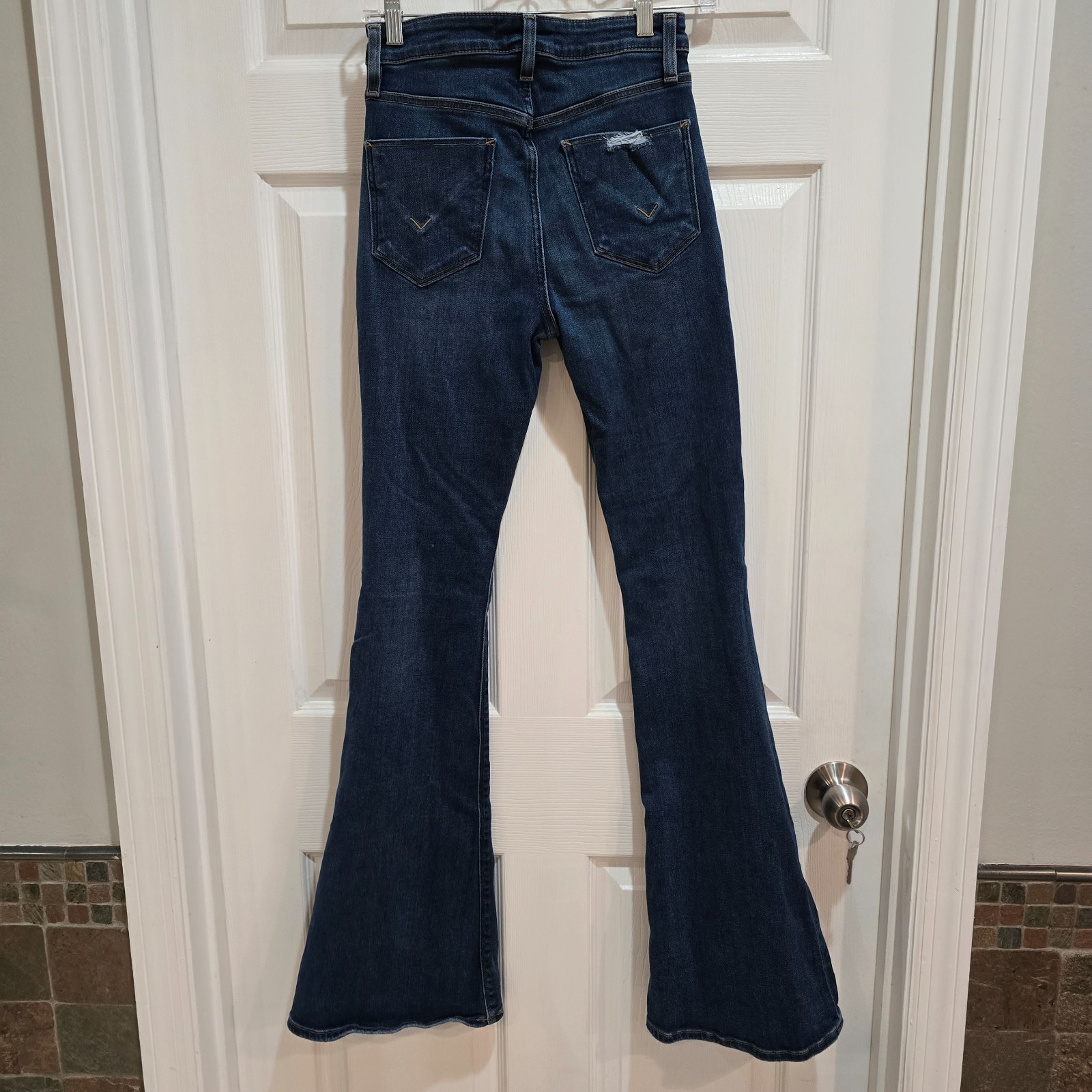 Hudson Holly Flare Jeans Womens 24 x 33 High Rise