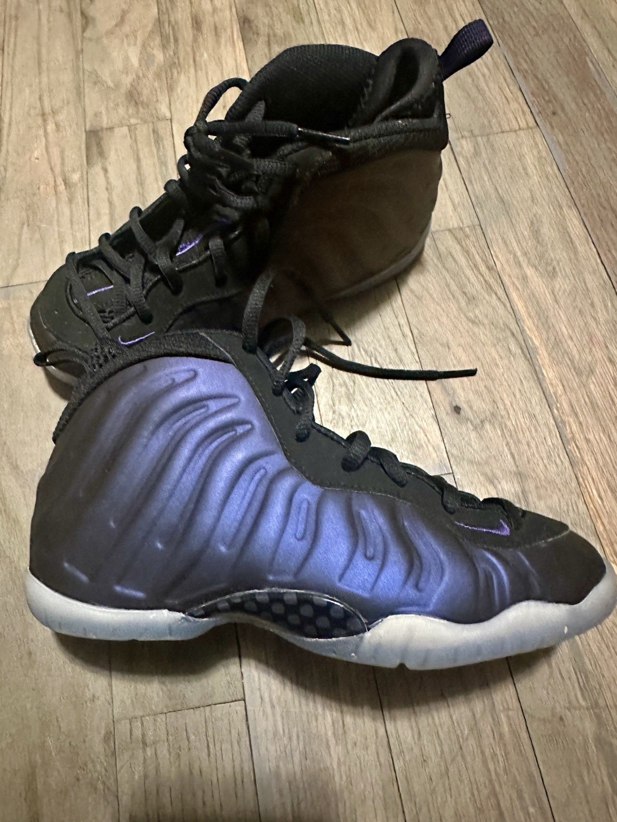 Air Foamposite One “Eggplant” sneakers 1.5Y nike kids