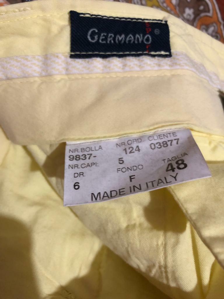 Pantalone Alta Sartoria Italiana Germano 1952