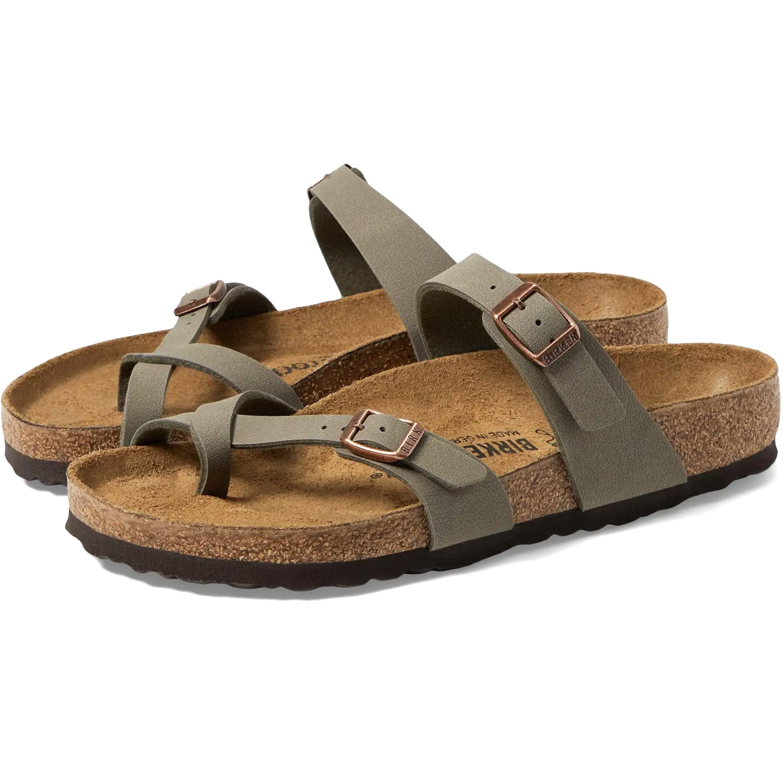 Birkenstock Mayari Birkibuc Women’s Toe Loop Sandals Regular EU37-41