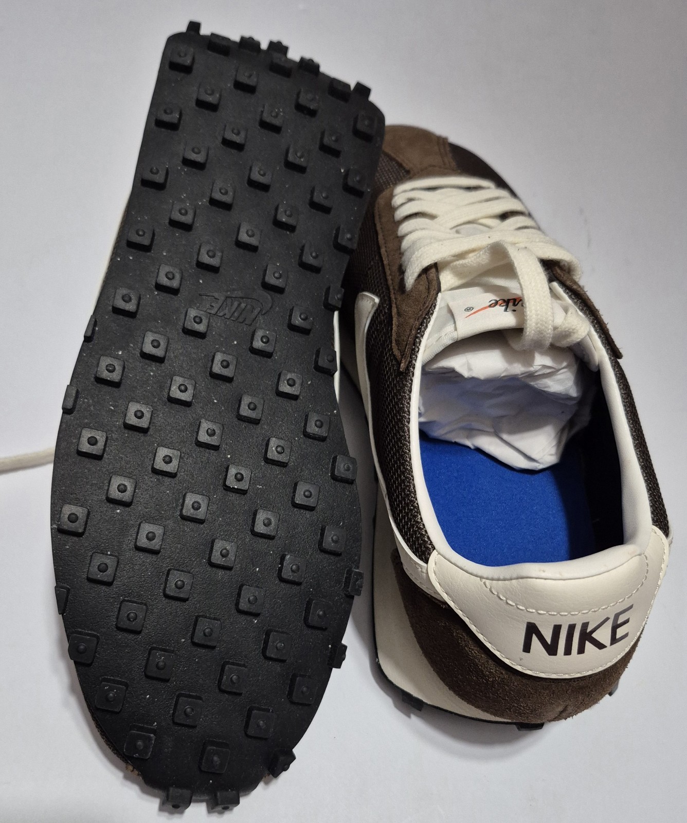 Nike LD-1000 Mocha Brown/White Shoes Mens Size US 9 Casual Sneakers Rare New✅