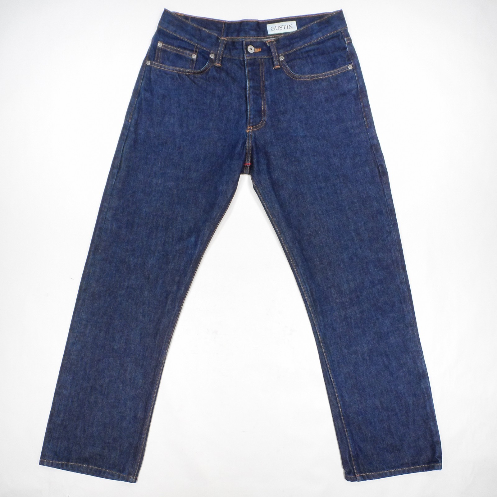 GUSTIN #172 ‘The 1968’ Indigo Blue CONE MILLS Selvedge Denim Jeans – 31 x 28