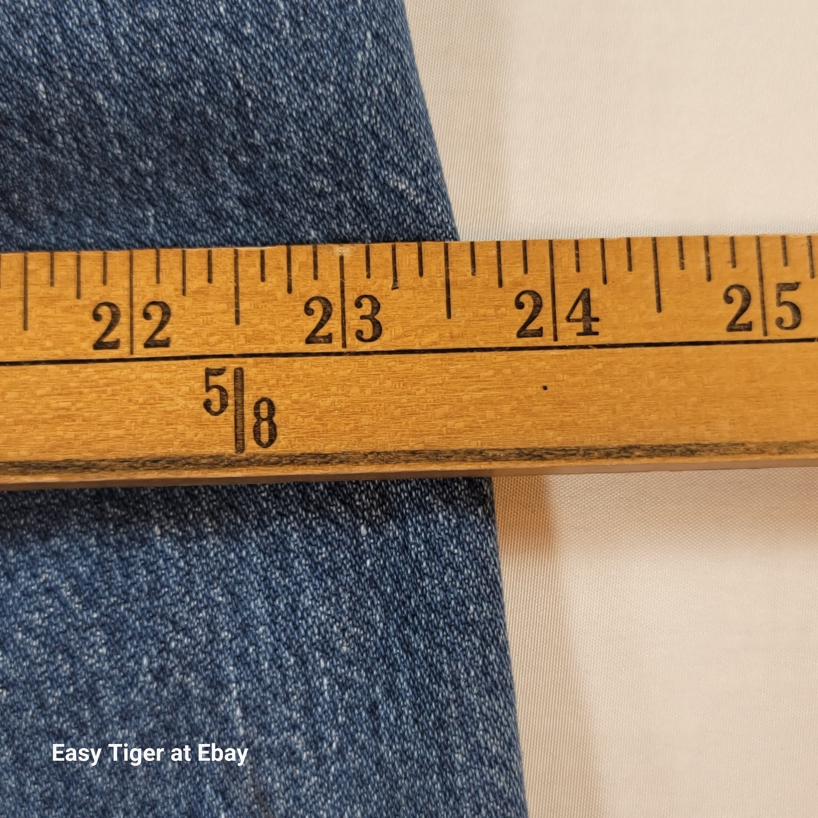 VTG Wrangler Mens 47MWZ Regular Fit Cowboy Cut Jeans 47MWZPW 38×30 Crease Starch