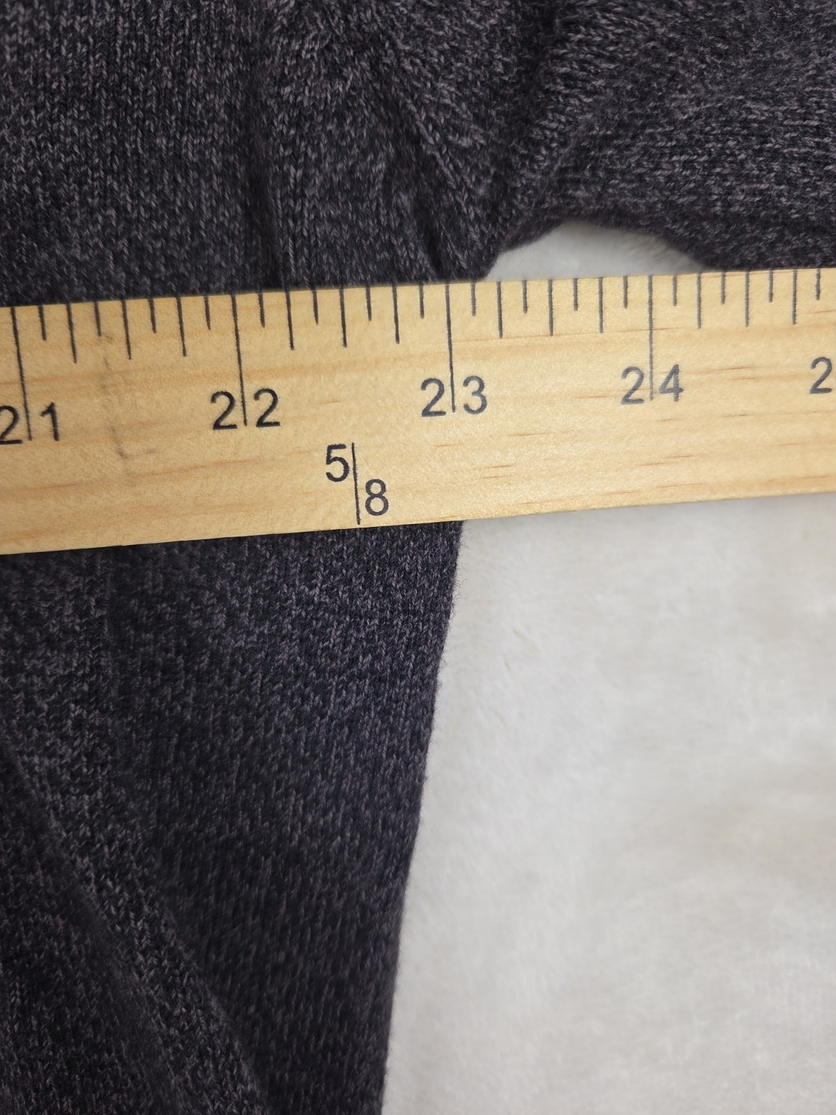 Izod Men’s XL Mock Turtleneck Sweater Brown Cotton Rayon Blend Made in Thailand