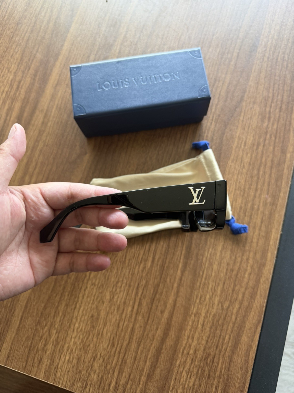 Louis Vuitton Z1910W 93L Clash Square Sunglasses- worn once only